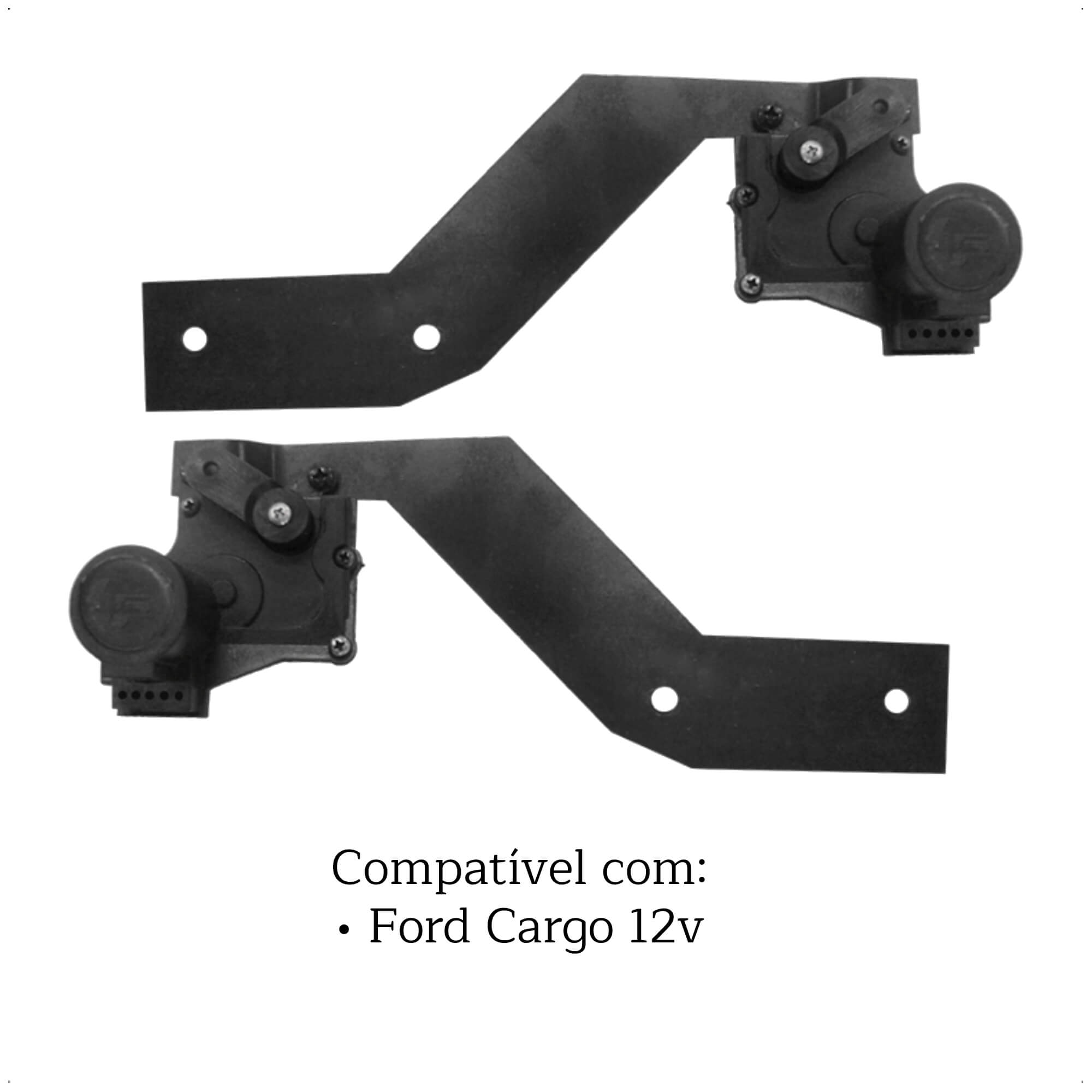 Kit de Trava Elétrica Tragial Ford Cargo 2011 2012 12v Plug and Play Automotivo - PAKTFDMN004