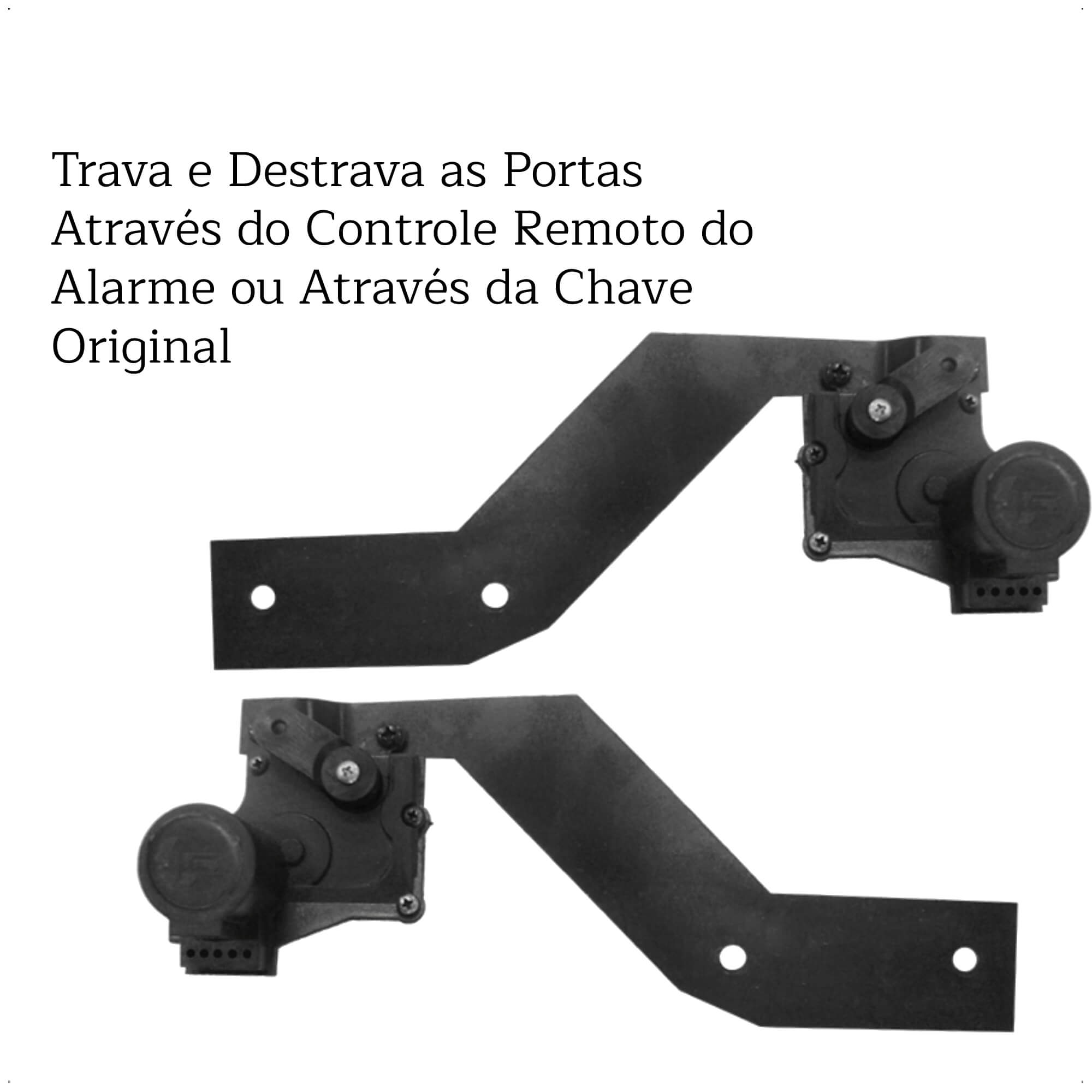 Kit de Trava Elétrica Tragial Ford Cargo 2011 2012 12v Plug and Play Automotivo - PAKTFDMN004