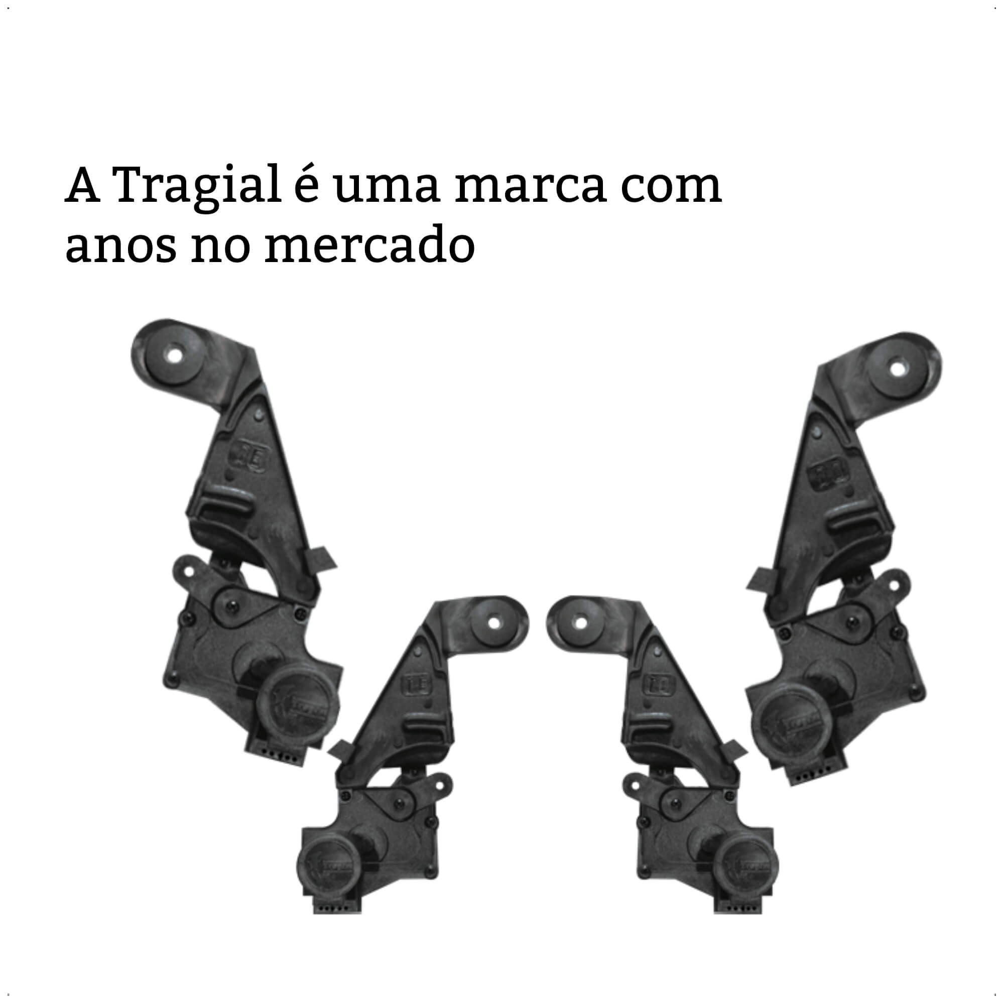 Kit de Trava Elétrica Tragial Novo Corsa 4 Portas GM4 MN - PAKTGMMN002