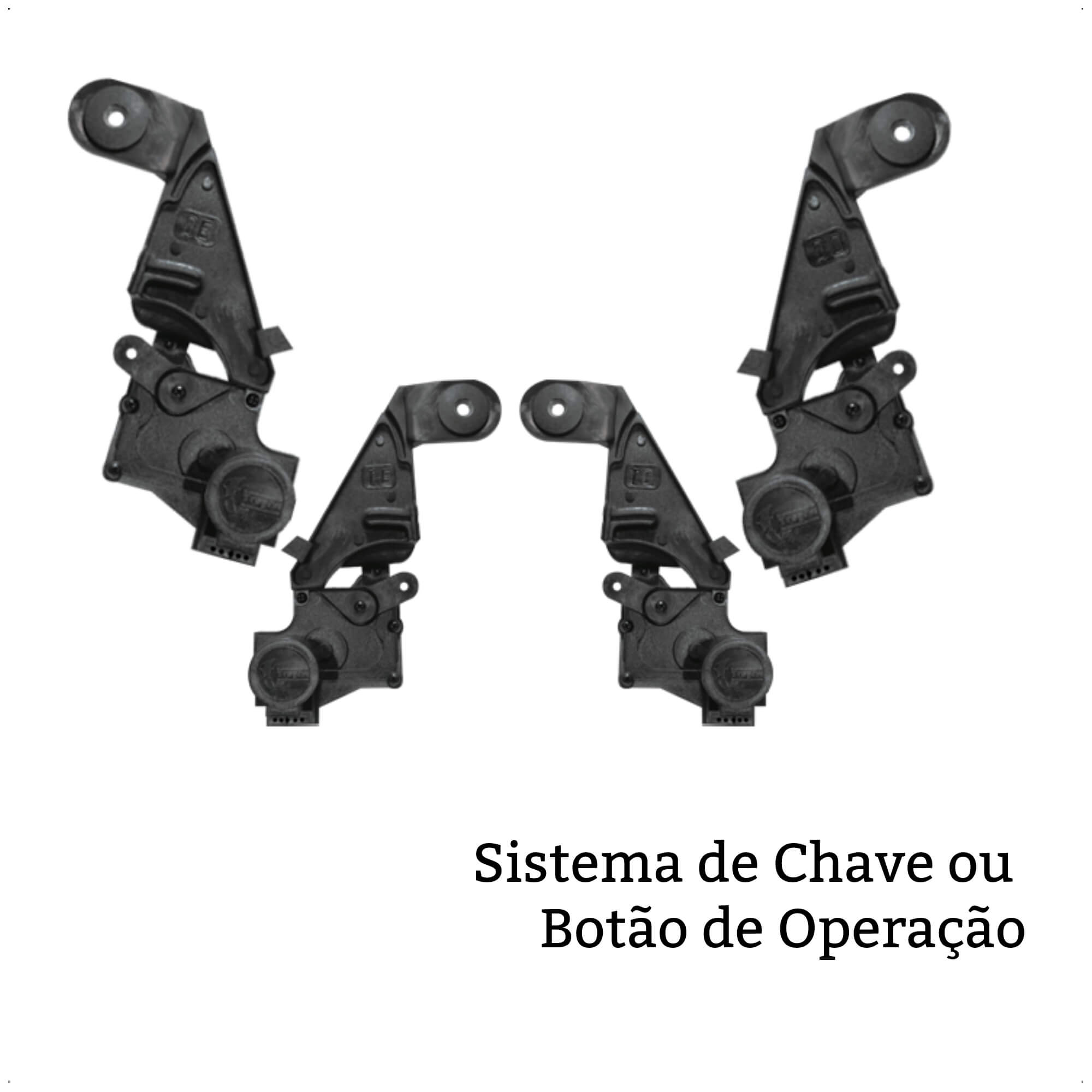 Kit de Trava Elétrica Tragial Novo Corsa 4 Portas GM4 MN - PAKTGMMN002