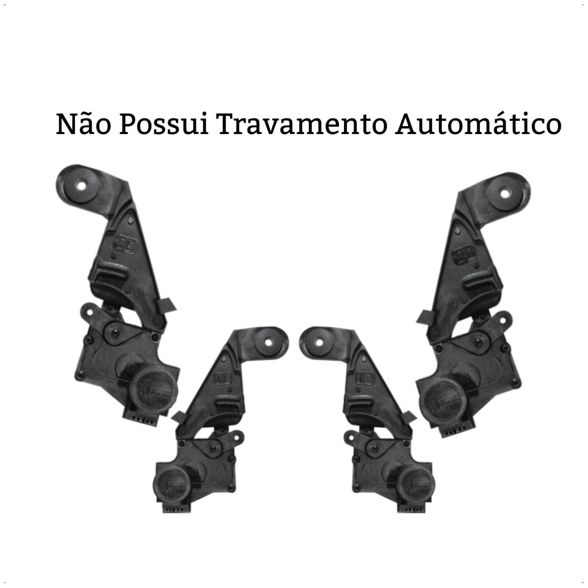 Kit de Trava Elétrica Tragial Novo Corsa 4 Portas GM4 MN - PAKTGMMN002