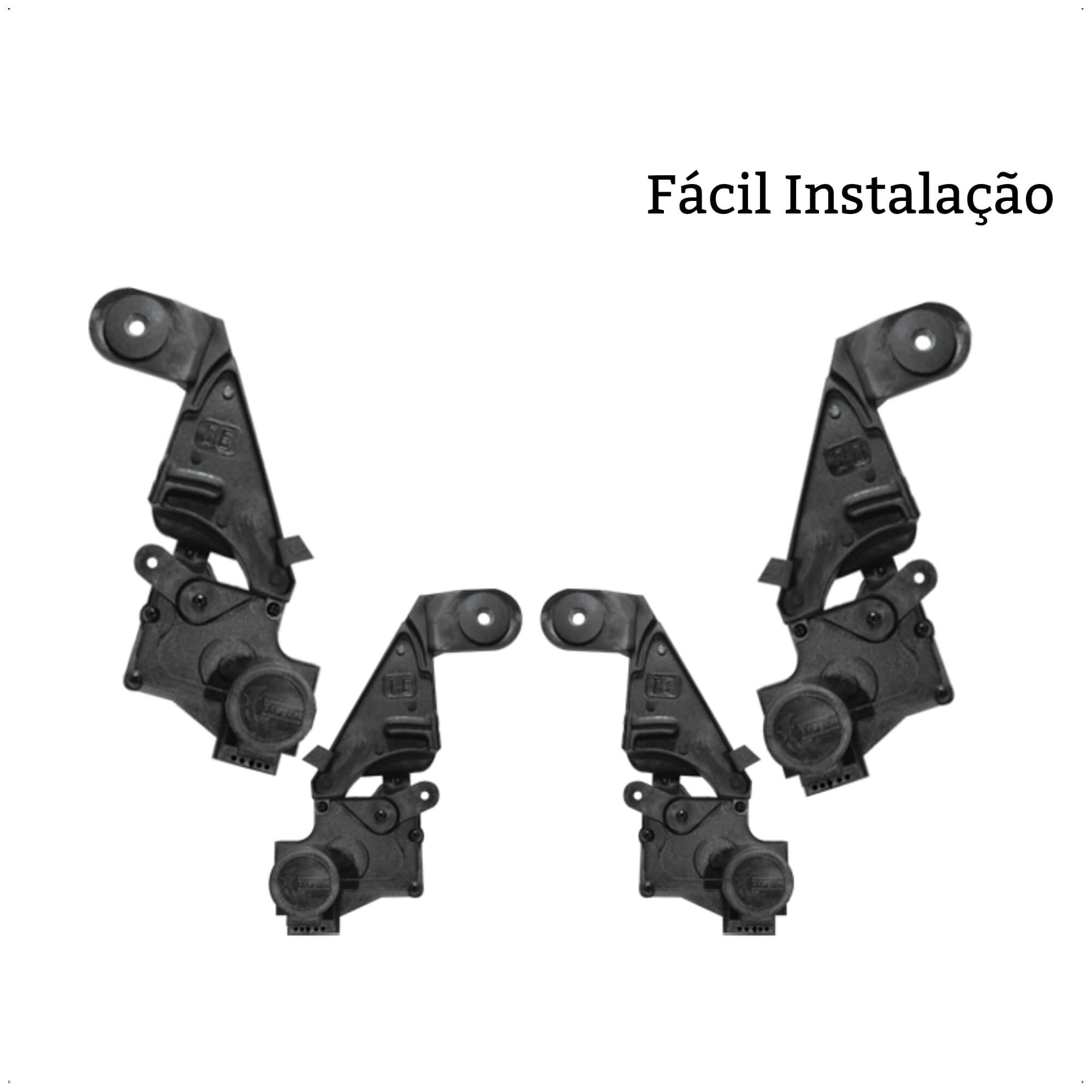 Kit de Trava Elétrica Tragial Novo Corsa 4 Portas GM4 MN - PAKTGMMN002