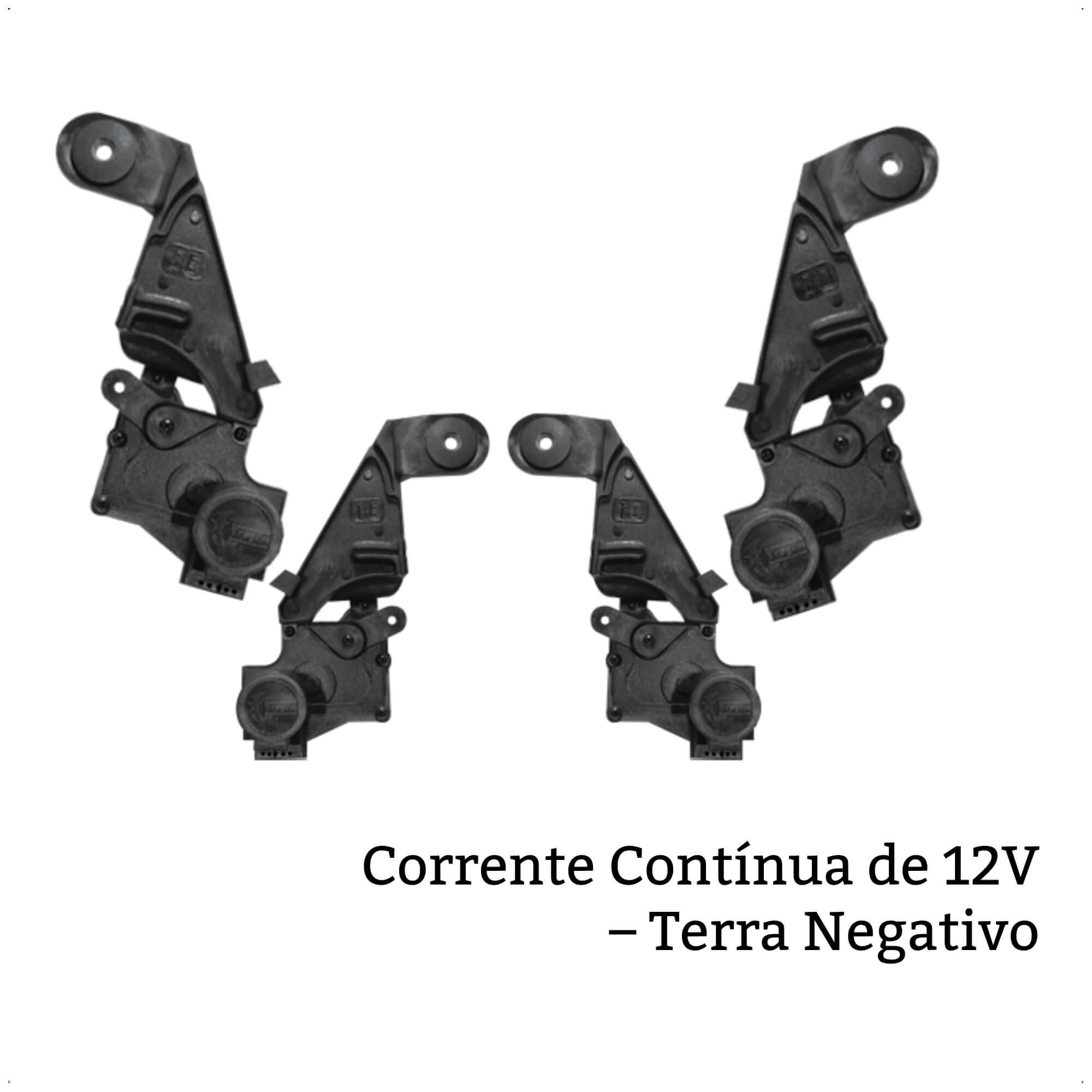 Kit de Trava Elétrica Tragial Novo Corsa 4 Portas GM4 MN - PAKTGMMN002
