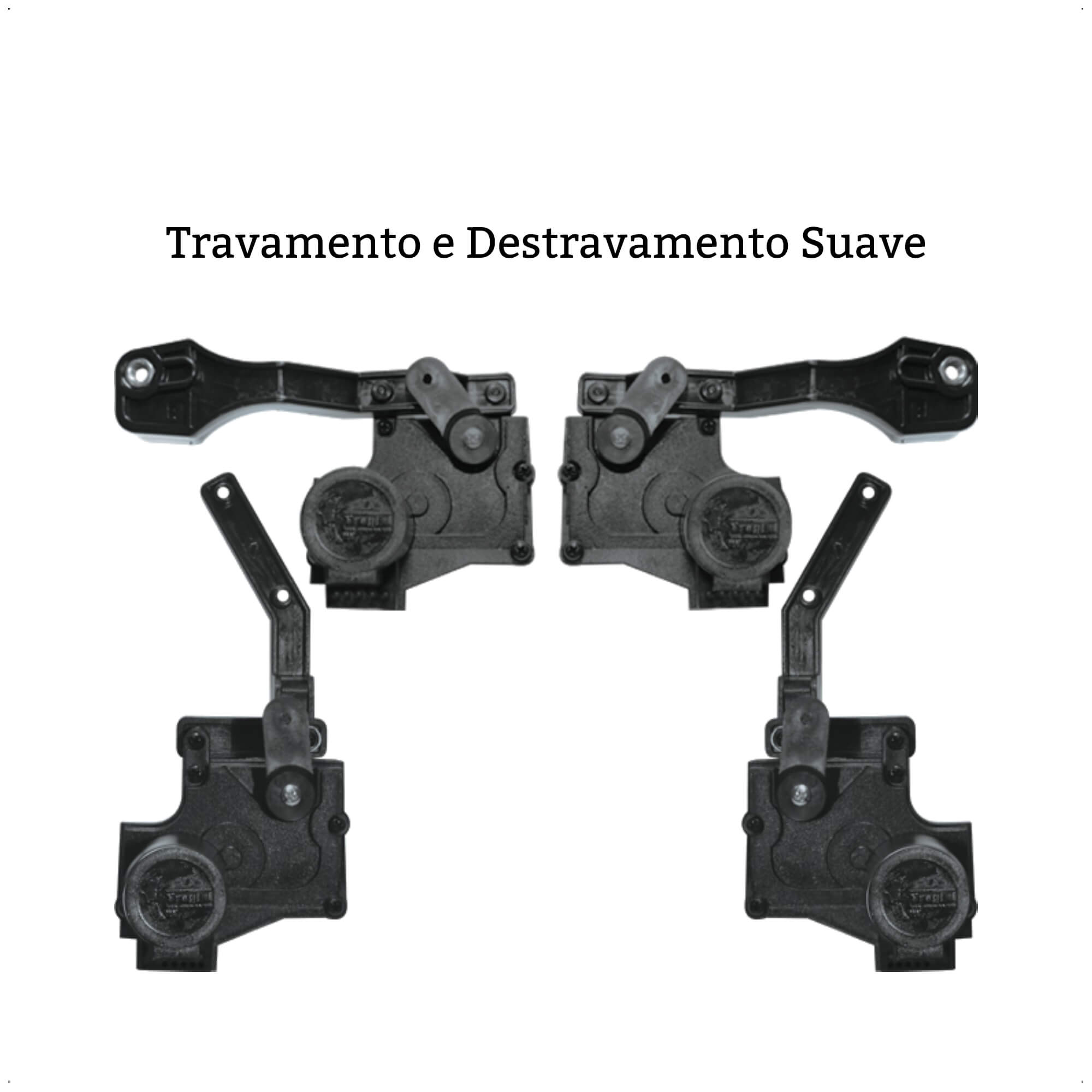 Kit de Trava Elétrica Tragial Agile 4 Portas GMA4 MN - PAKTGMMN008