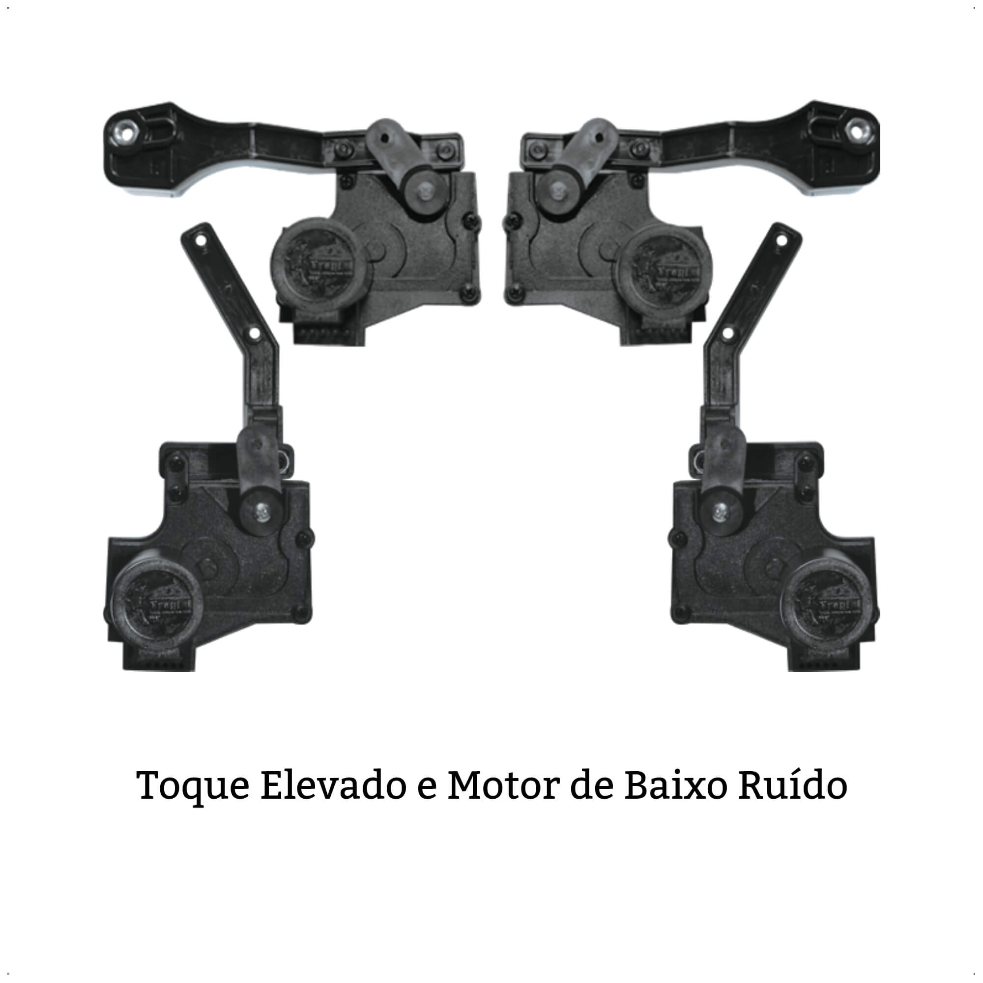 Kit de Trava Elétrica Tragial Agile 4 Portas GMA4 MN - PAKTGMMN008