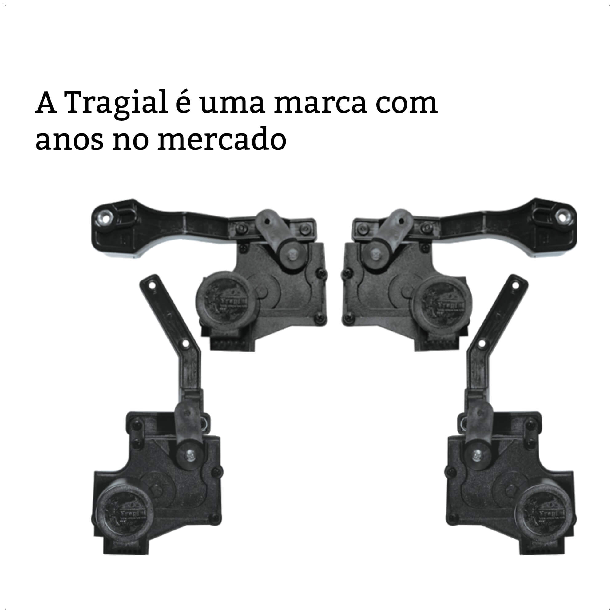 Kit de Trava Elétrica Tragial Agile 4 Portas GMA4 MN - PAKTGMMN008