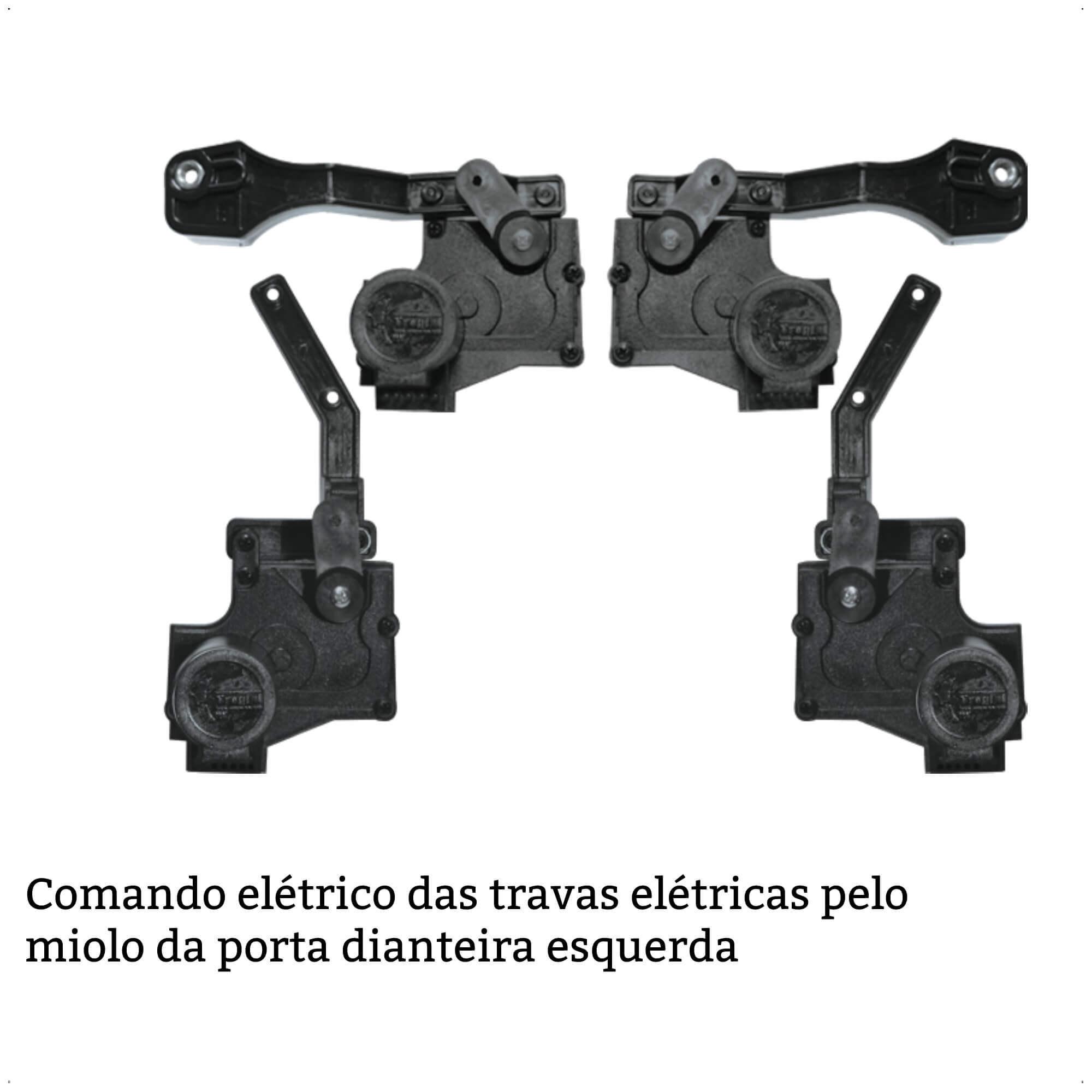Kit de Trava Elétrica Tragial Agile 4 Portas GMA4 MN - PAKTGMMN008