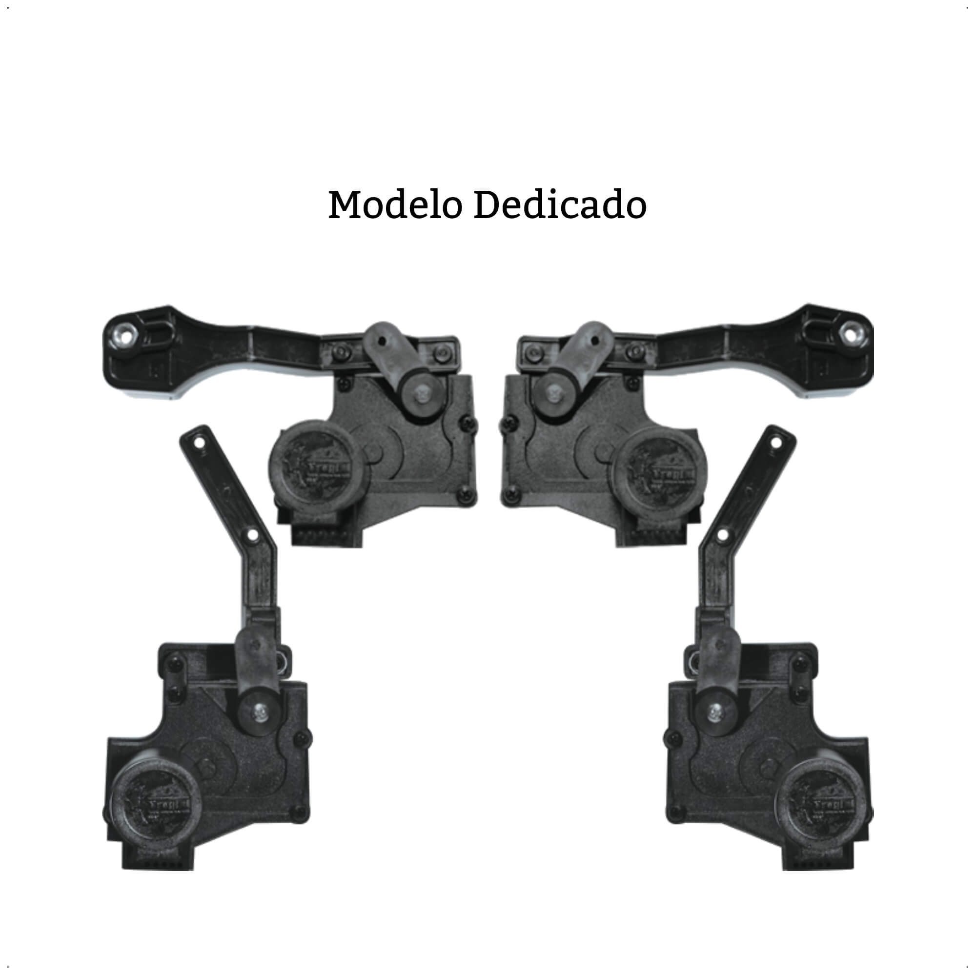 Kit de Trava Elétrica Tragial Agile 4 Portas GMA4 MN - PAKTGMMN008