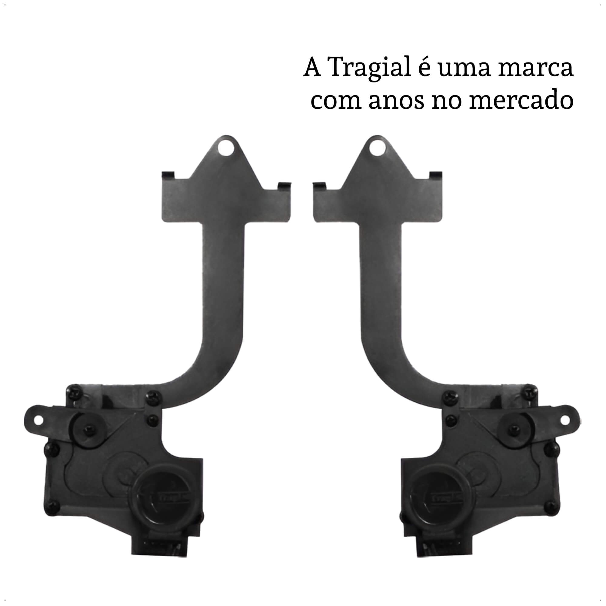Kit de Trava Elétrica Tragial Hoggar 2 Portas PG2 MN - PAKTPGMN001