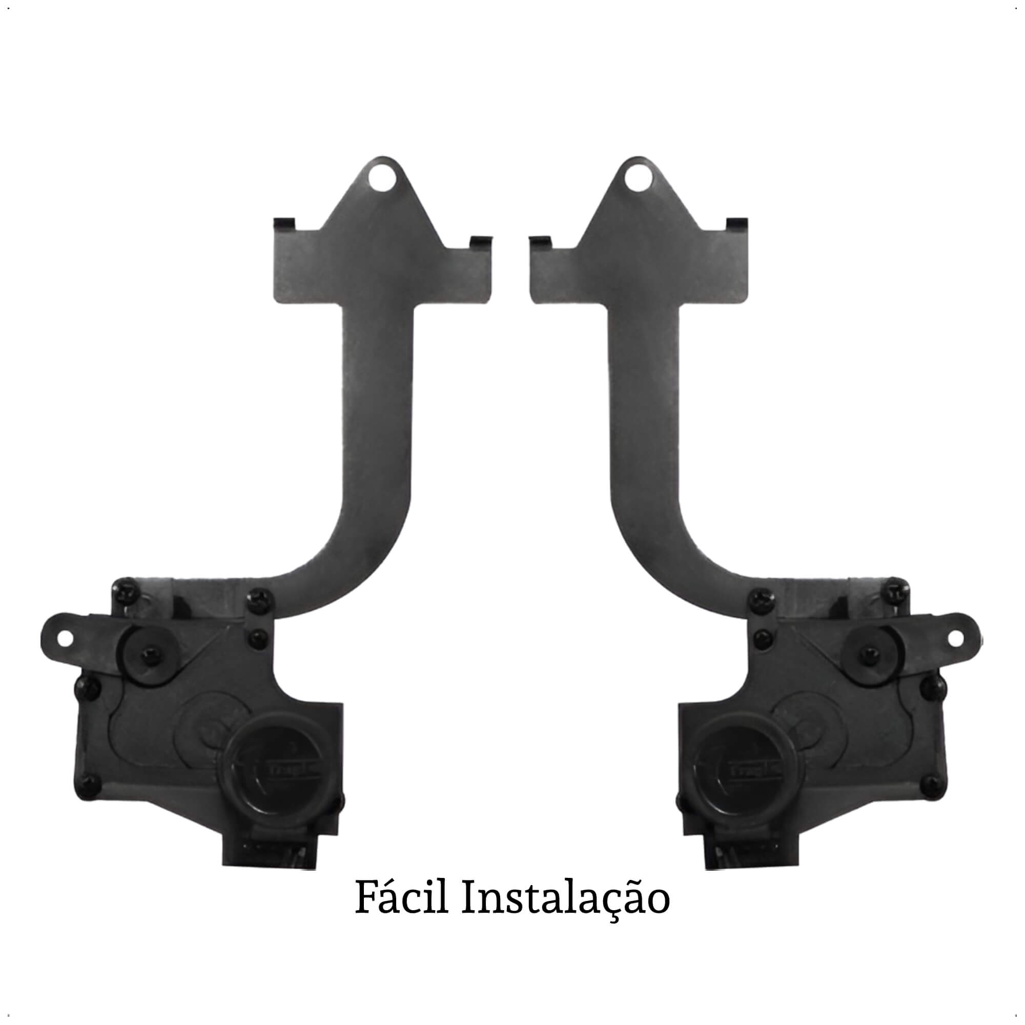Kit de Trava Elétrica Tragial Hoggar 2 Portas PG2 MN - PAKTPGMN001