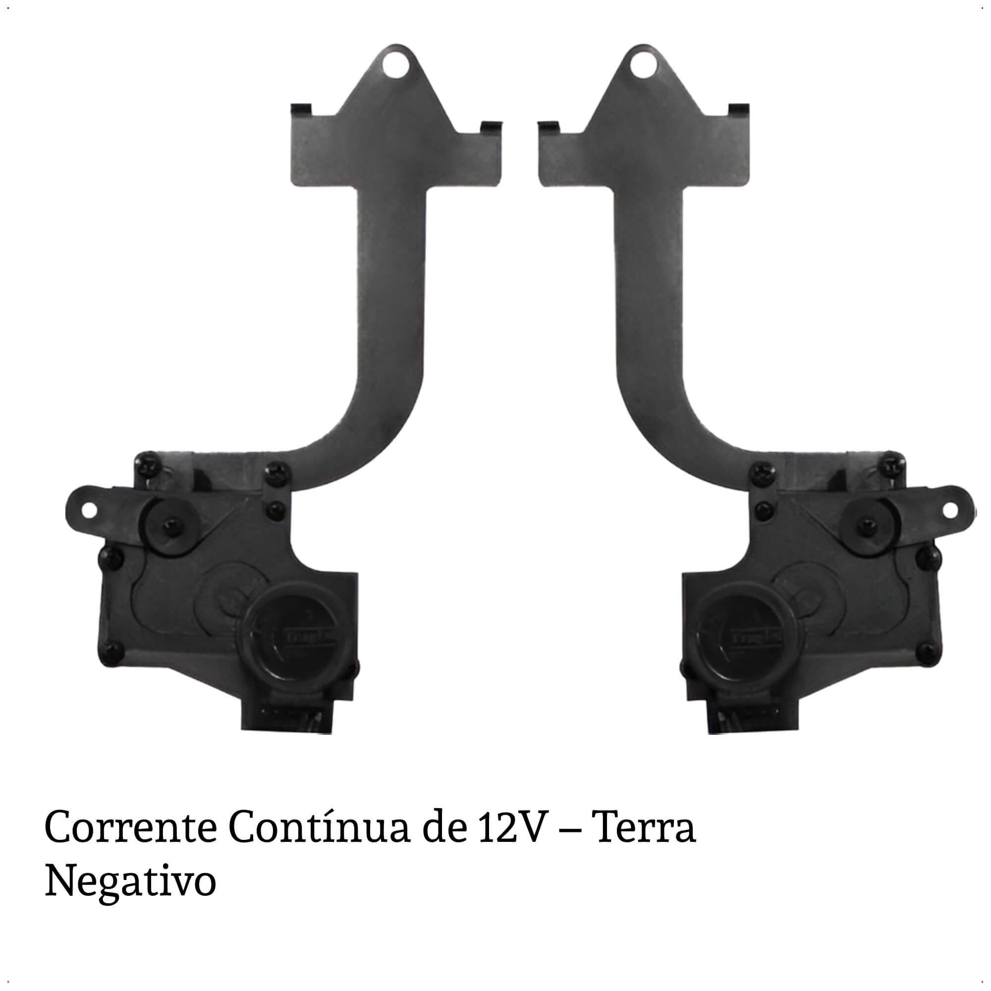 Kit de Trava Elétrica Tragial Hoggar 2 Portas PG2 MN - PAKTPGMN001