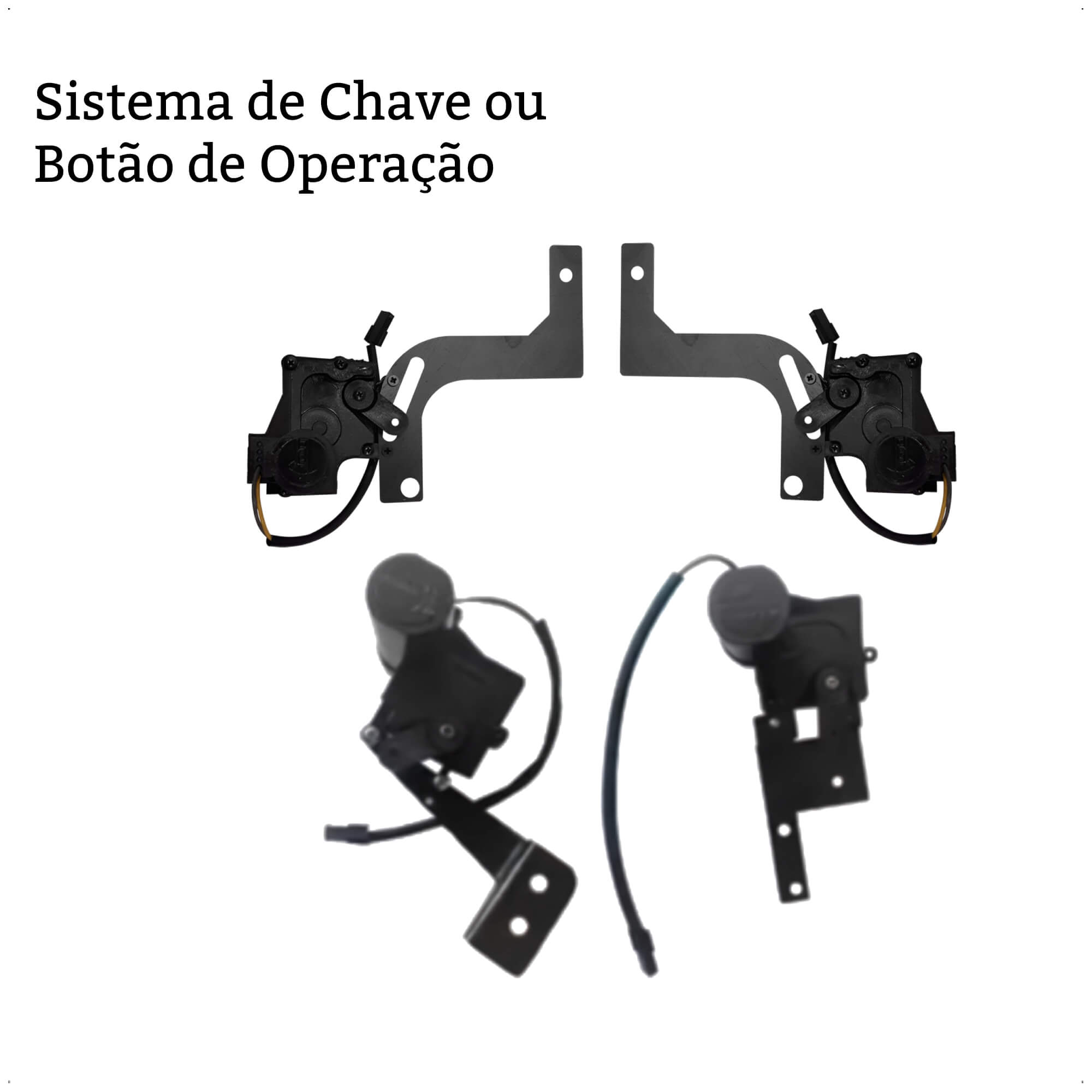 Kit de Trava Elétrica Master 2014+  4 Portas Dianteiras, Lateral Traseira TRM4 MN - PAKTRNMN007