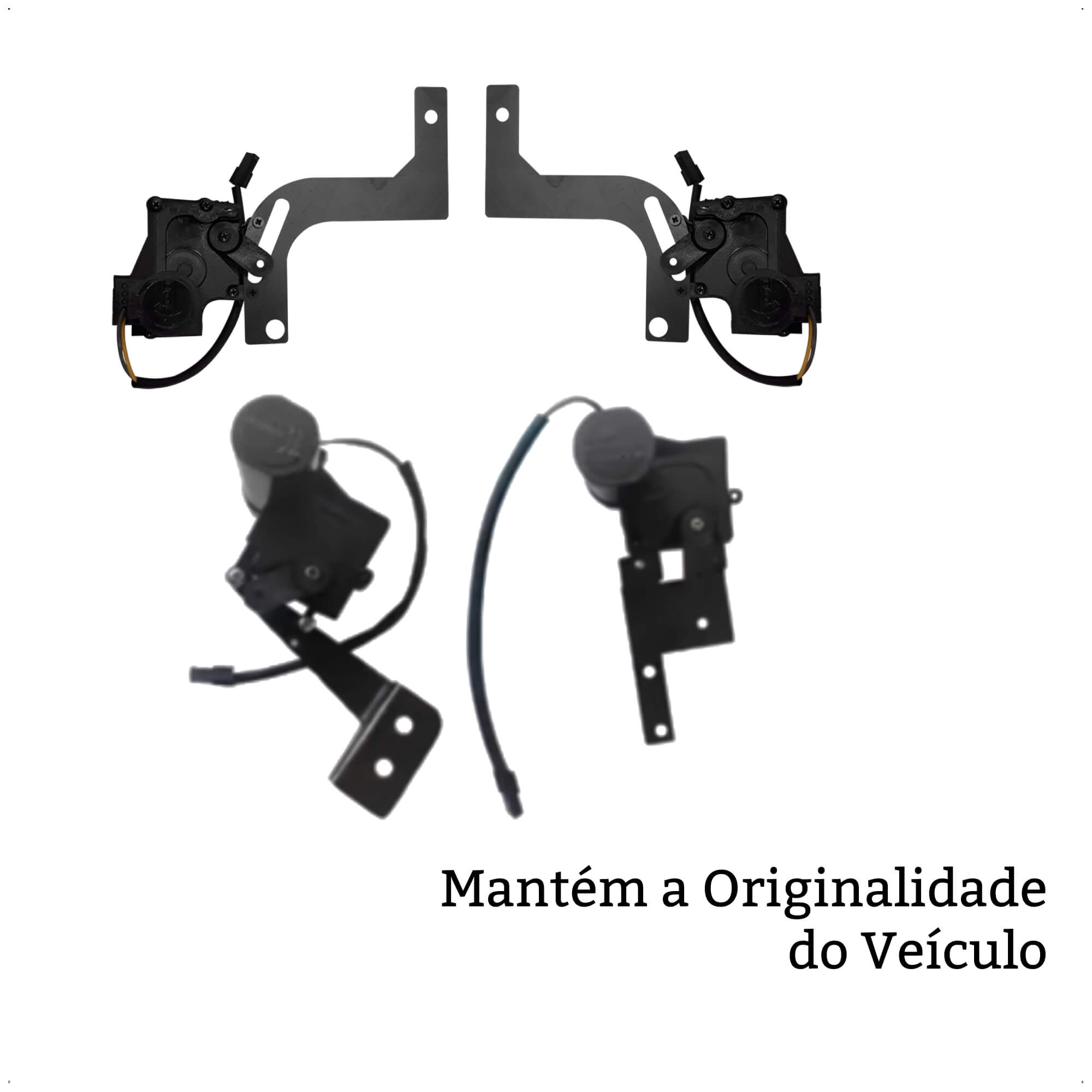 Kit de Trava Elétrica Master 2014+  4 Portas Dianteiras, Lateral Traseira TRM4 MN - PAKTRNMN007