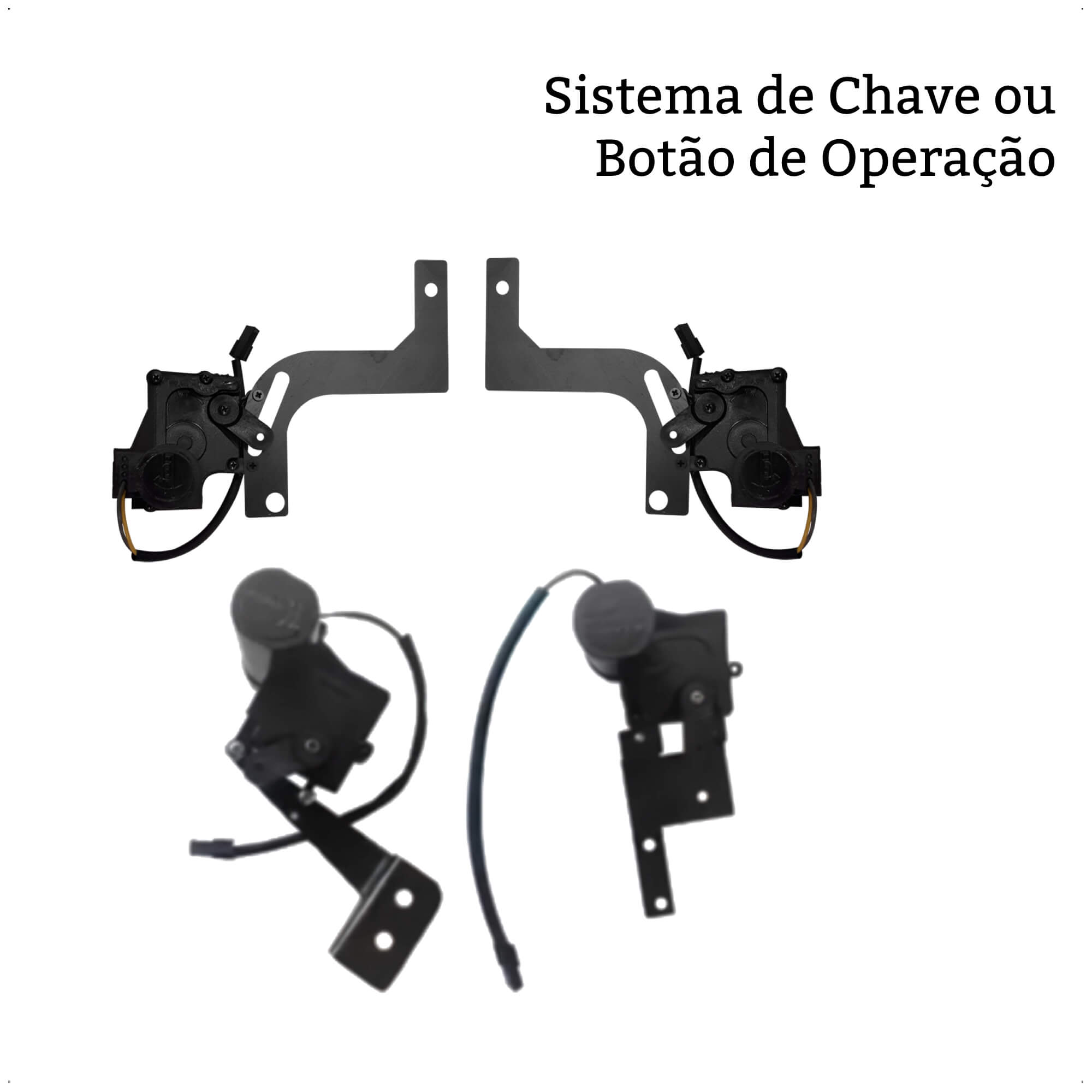 Kit de Trava Elétrica Master 2014+  4 Portas Dianteiras, Lateral Traseira TRM4 MN - PAKTRNMN007