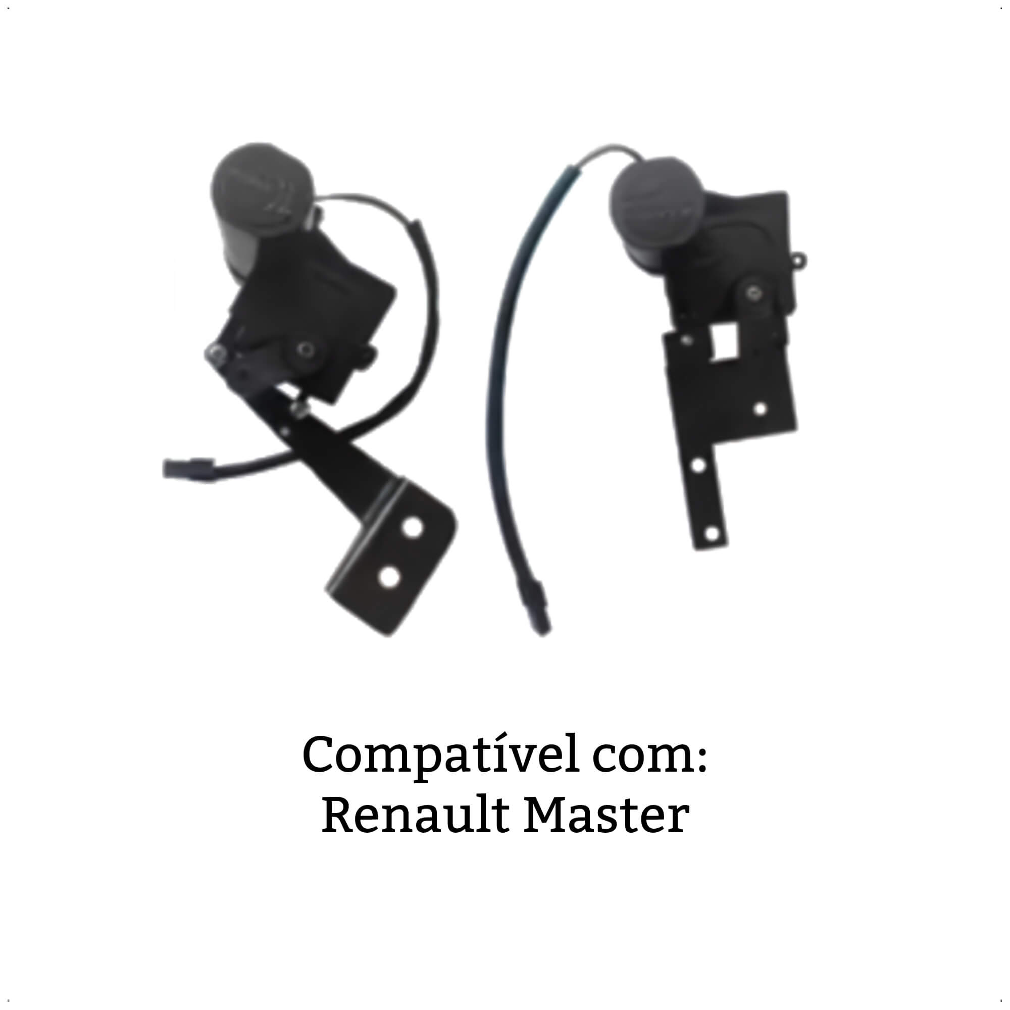 Kit de Trava Elétrica Tragial Renault Master Lateral/Traseira 2014+ Diante 2P TRM2T MN-PAKTRNMN009