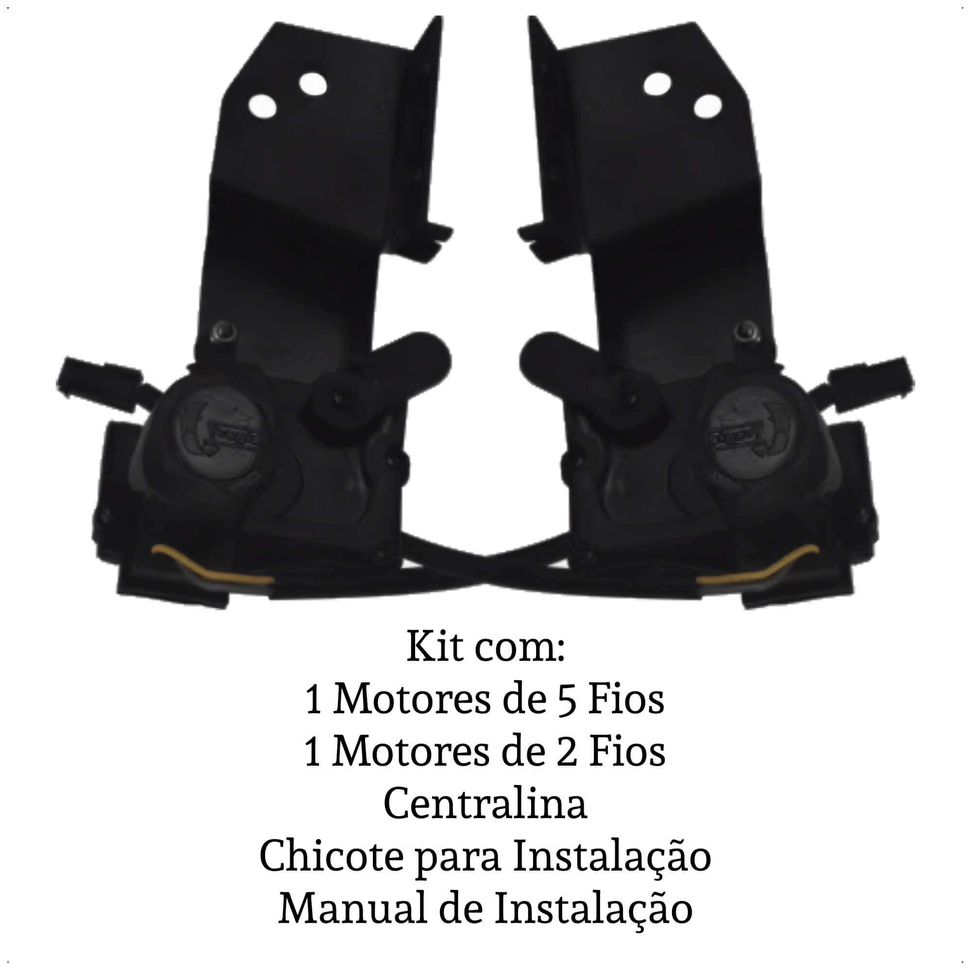 Kit de Trava Elétrica Tragial Toyota Hilux 2016 em Diante 2 Portas TH2P MN - PAKTTOMN004