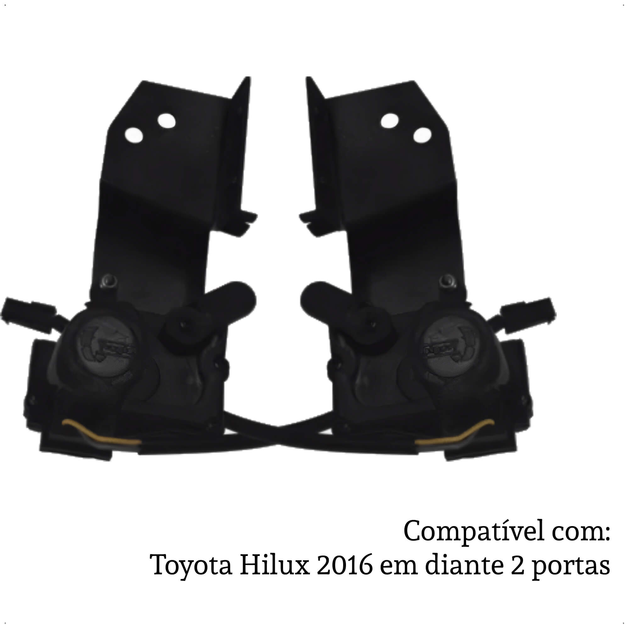 Kit de Trava Elétrica Tragial Toyota Hilux 2016 em Diante 2 Portas TH2P MN - PAKTTOMN004