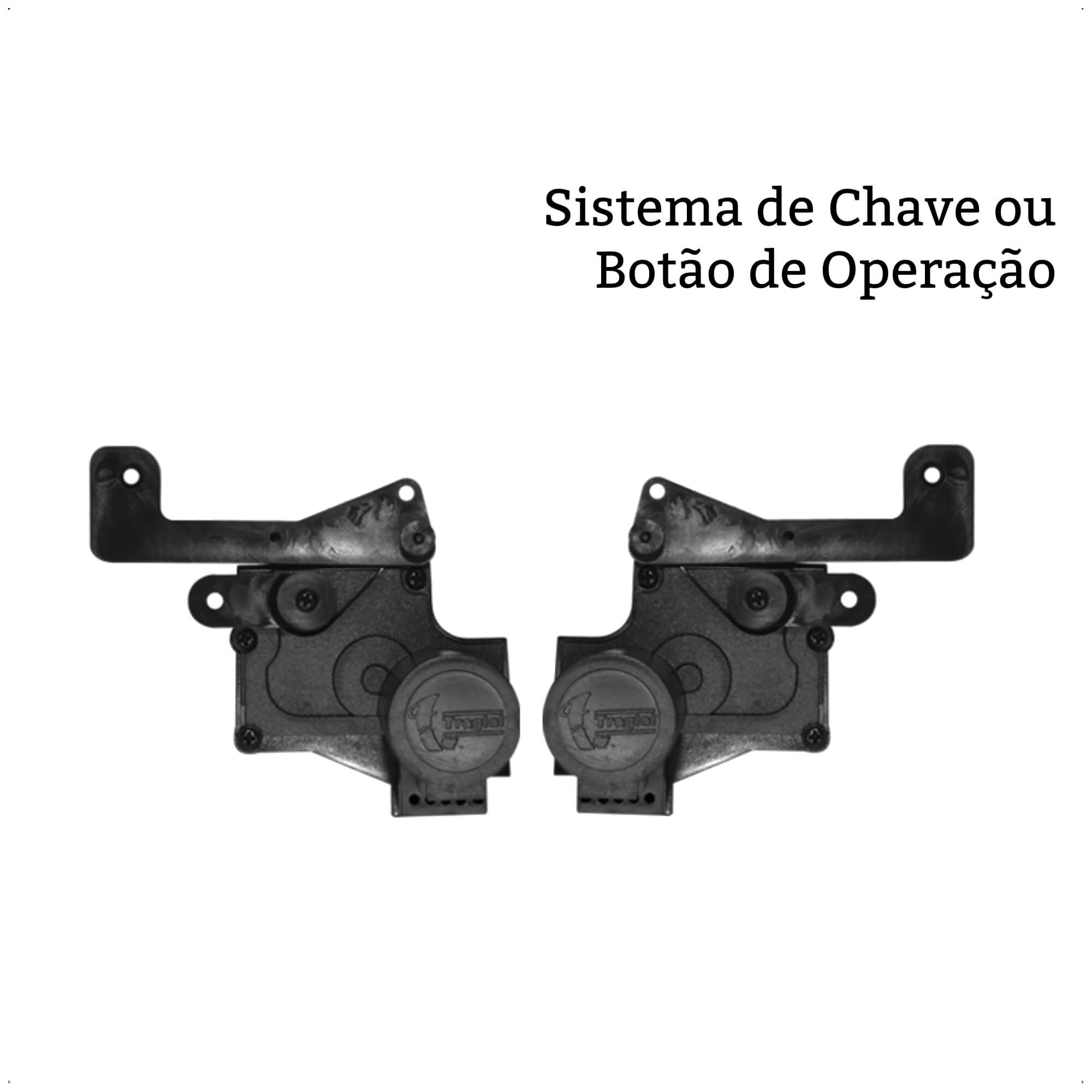 Kit de Trava Elétrica Tragial Novo Fox 2010+ C/ Trava e Destrava Original TW2F MN TDO-PAKTVWMN018