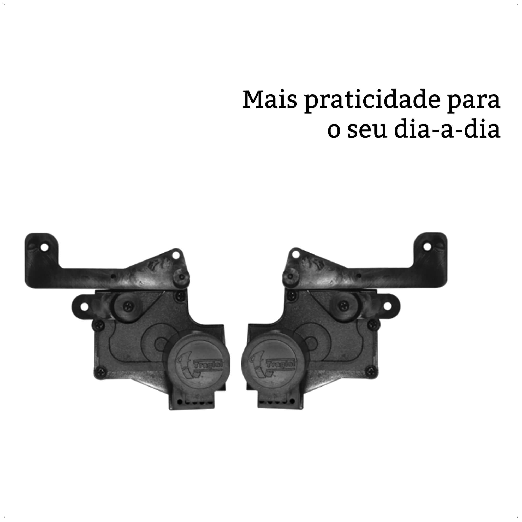 Kit de Trava Elétrica Tragial Novo Fox 2010+ C/ Trava e Destrava Original TW2F MN TDO-PAKTVWMN018