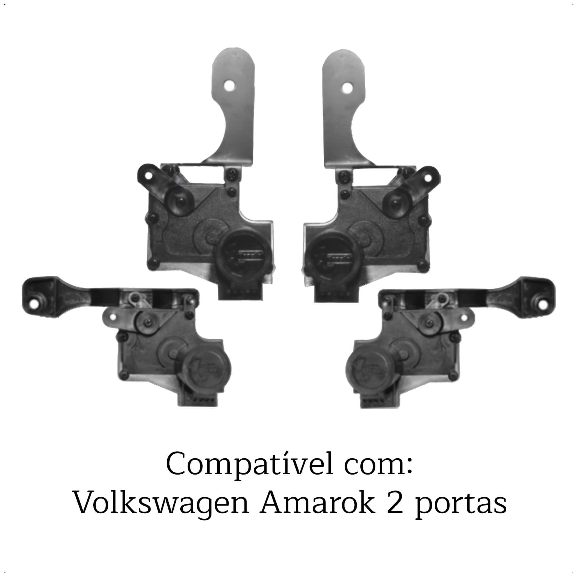 Kit de Trava Elétrica Tragial Amarok 2 Portas TW2A MN - PAKTVWMN020