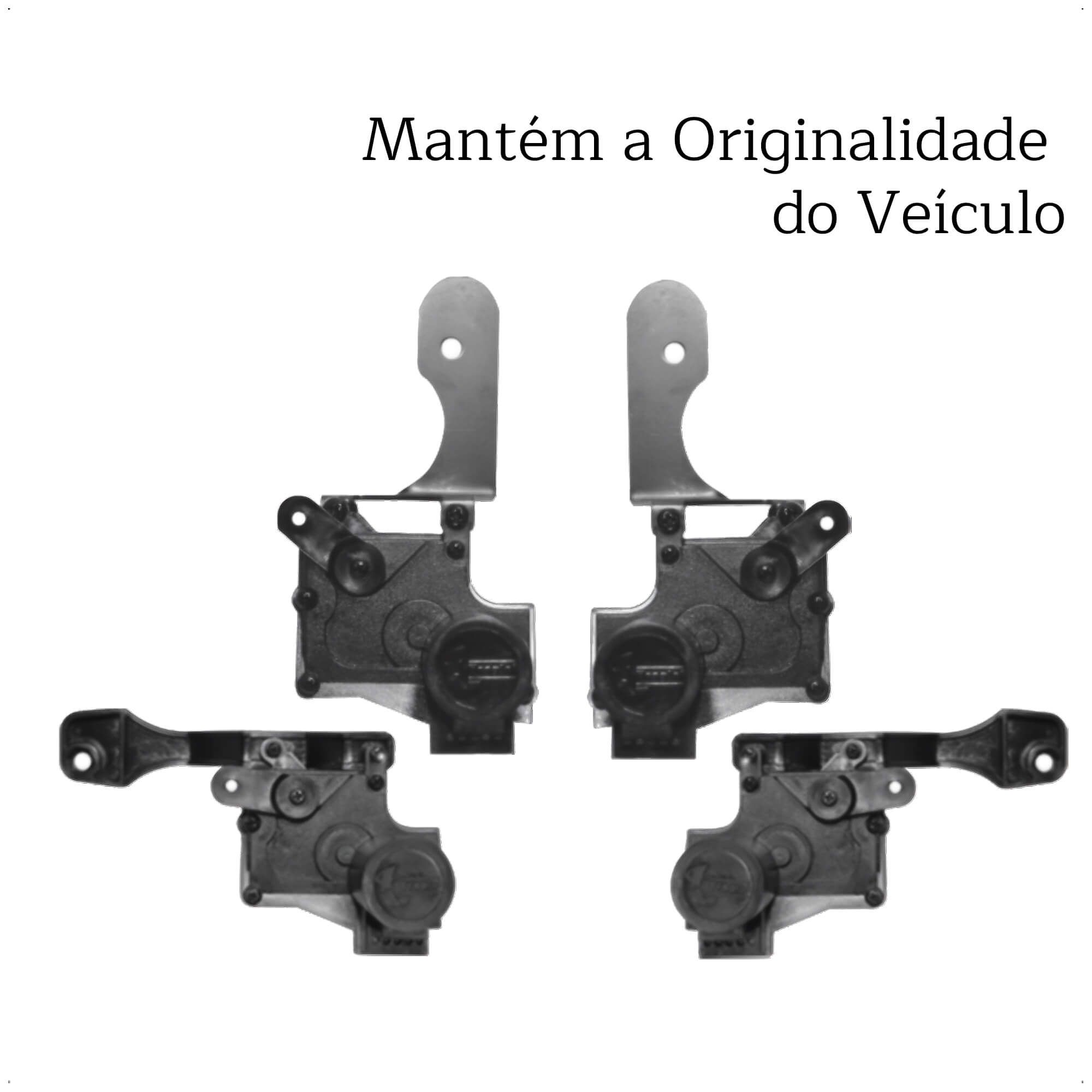 Kit de Trava Elétrica Tragial Amarok 2 Portas TW2A MN - PAKTVWMN020