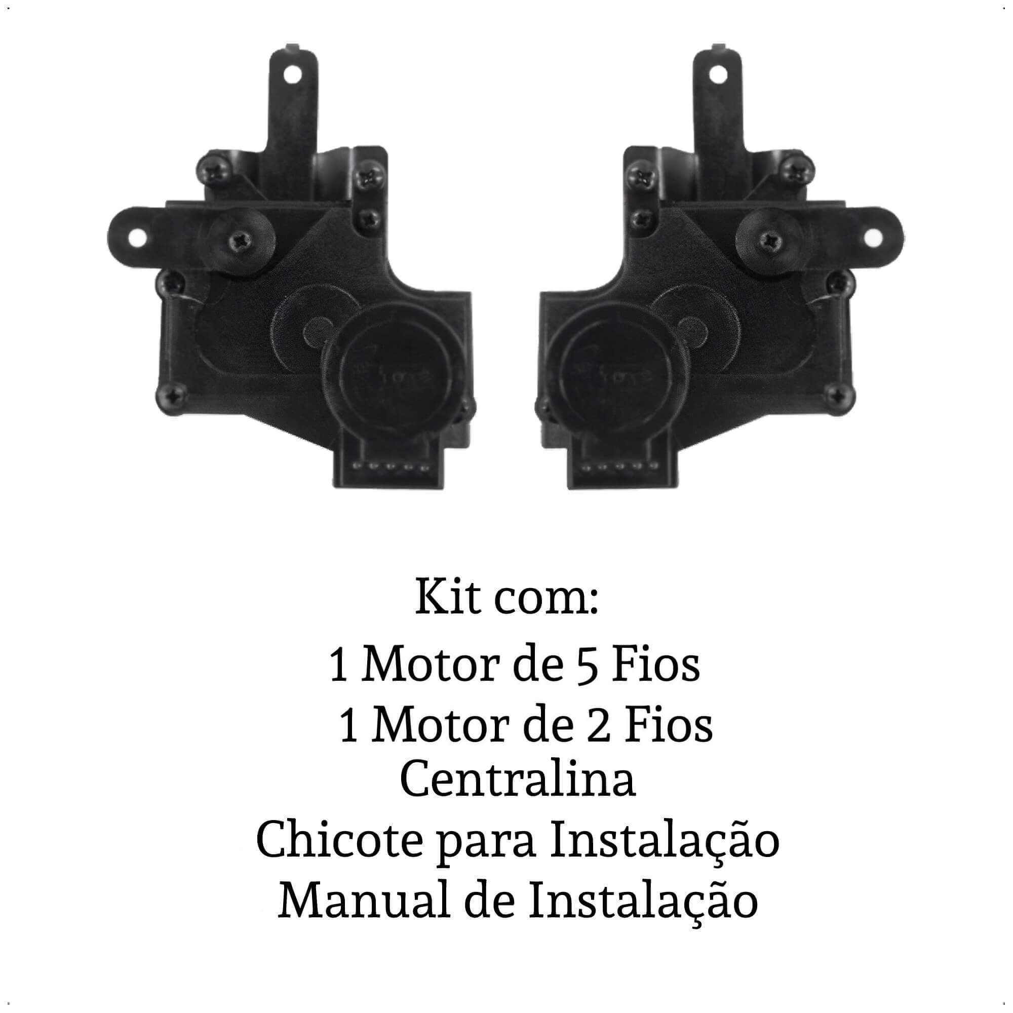 Kit Trava Elétrica TW2W 12V MN Delivery/Worker/VW2000 Até 2018 Farol Redondo 2 Portas-PAKTVWMN021