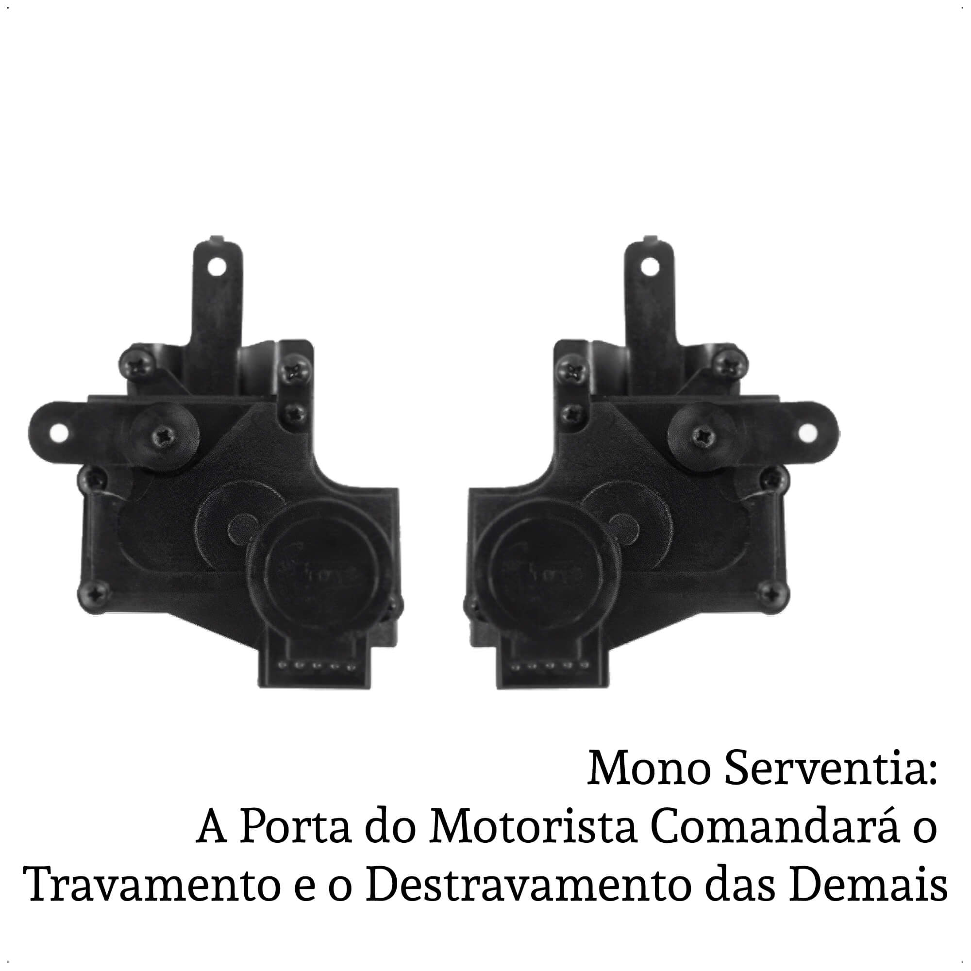 Kit Trava Elétrica 24v MN-Worker (E) VW2000  Farol Redondo 2 Portas 2000-2018 Tragial -PAKTVWMN022