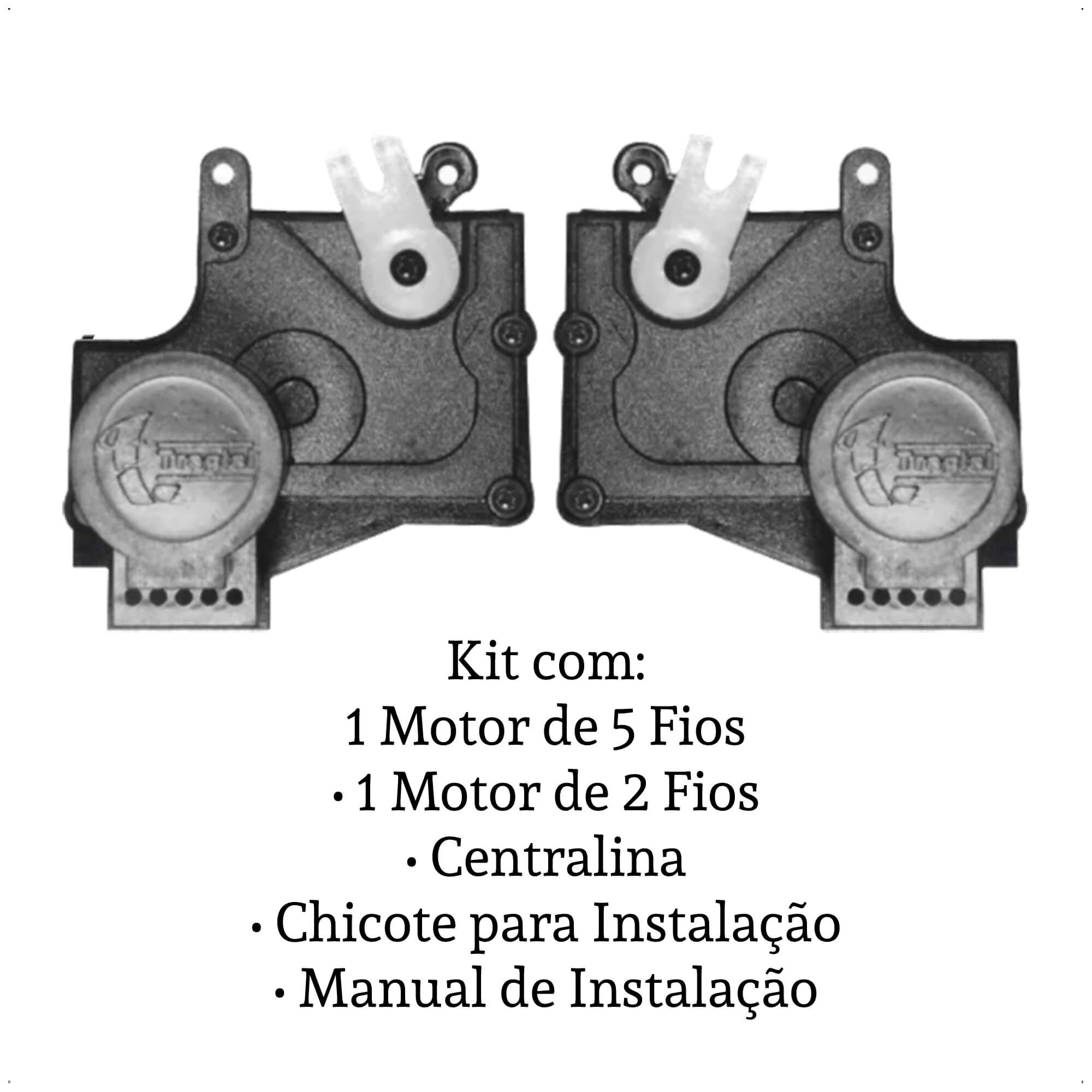 Kit Trava Elétrica 12V MN-Delivery, Worker, VW2000 2019-2021 TW2DW Tragial - PAKTVWMN031