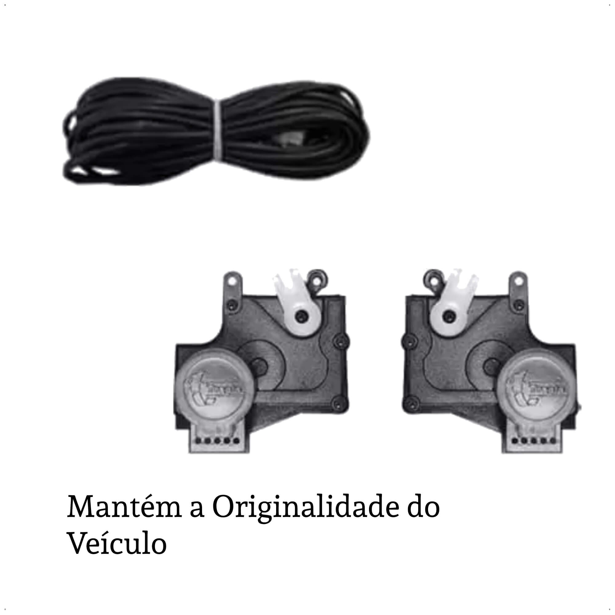 Kit Trava Elétrica Tragial TW2DW 24V/MN-Delivery/(Farol Quadrado)/Worker/VW2000 2019+ PAKTVWMN032