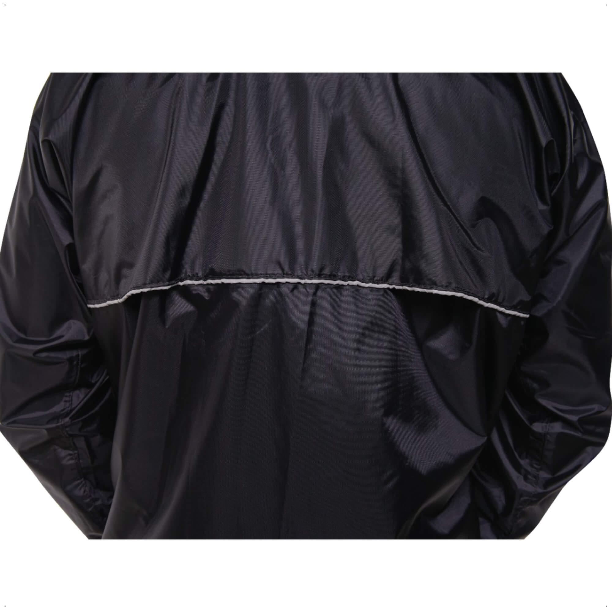 Conjunto Capa de Chuva Masculino Tam GG Impermeável Moto Nylon 0,20mm Pioneira -1101-M-PRE-GG