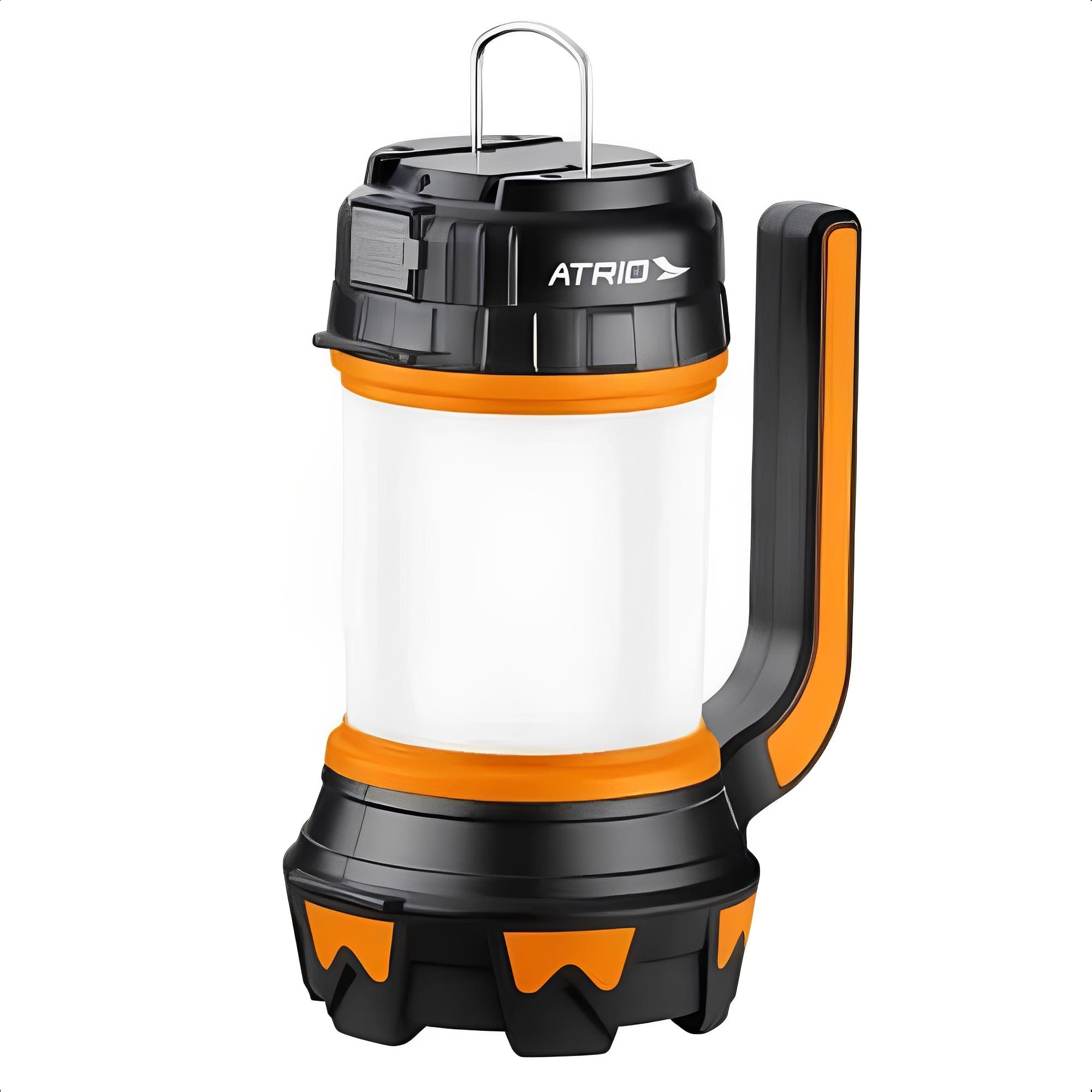 Lanterna Holofote Recarregável Alto Brilho 400 Lumens USB 5W LED 6 Modos de Uso Power Bank Atrio - ES444