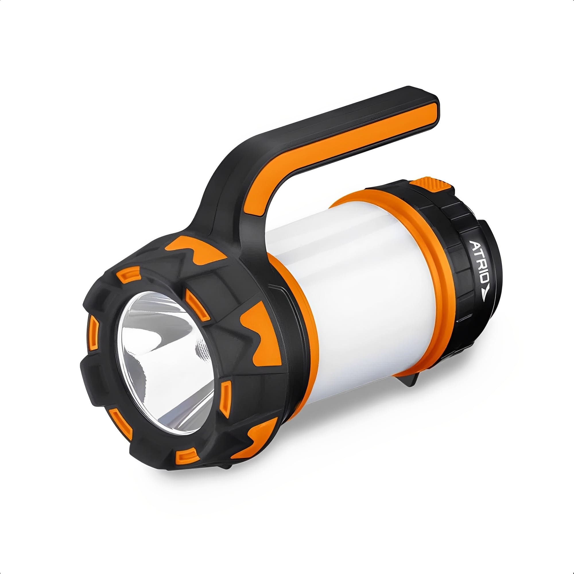 Lanterna Holofote Recarregável Alto Brilho 400 Lumens USB 5W LED 6 Modos de Uso Power Bank Atrio - ES444