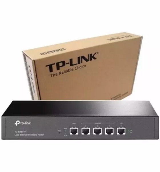 Roteador Load Balance Dual Wan TL-R480T+  10/100 - TP-Link