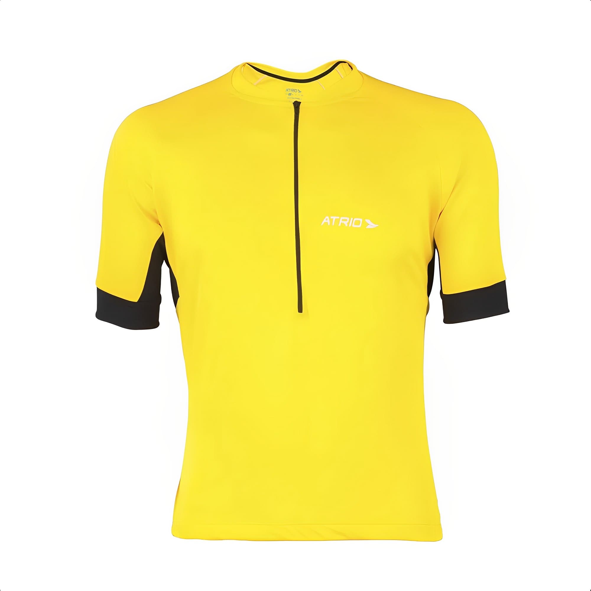Camisa de Ciclismo Sport Masculina Amarela Tam. GG Dryfit Superlight Proteção UV30 Atrio - VB014