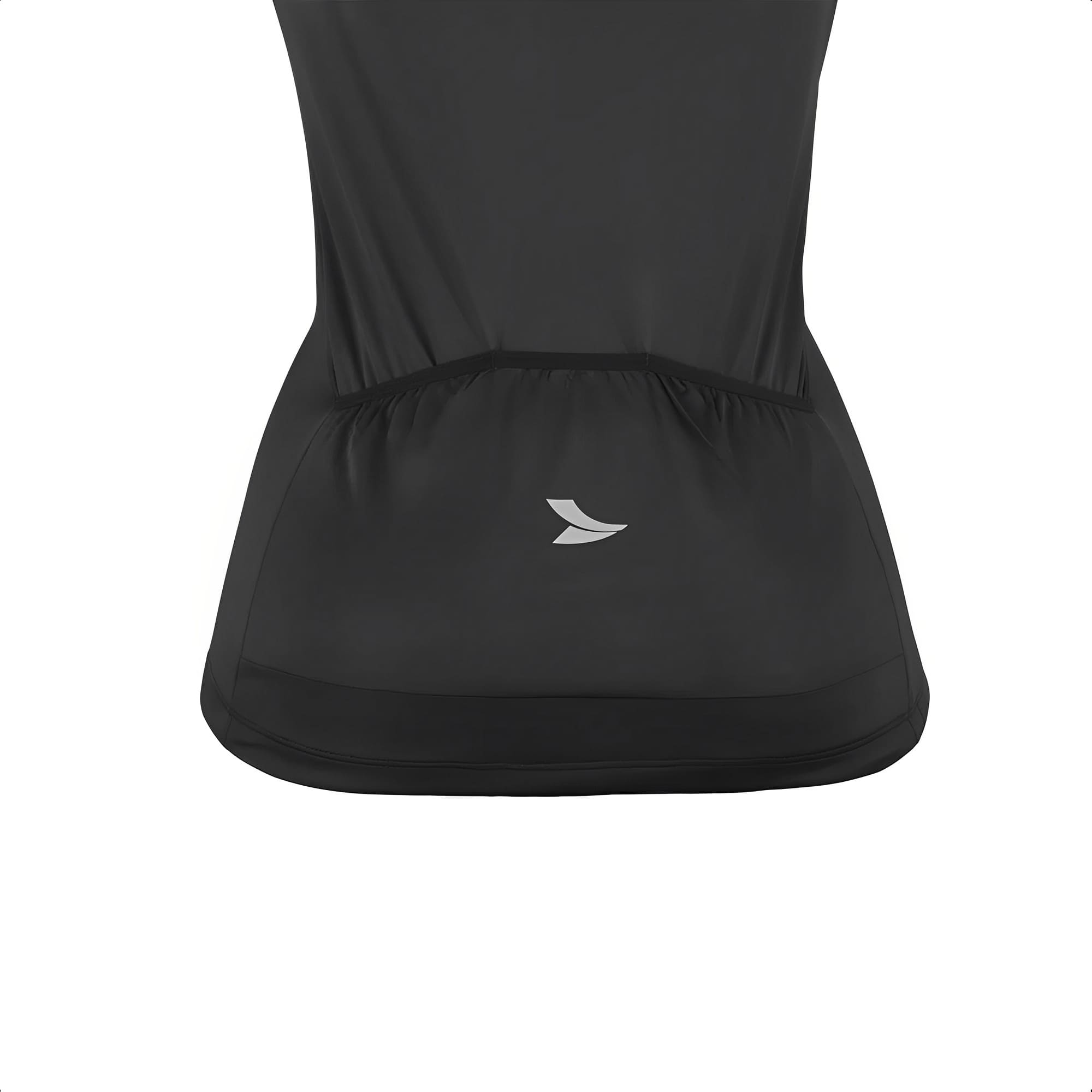 Camisa De Ciclismo Sport Feminina Preto Tamanho GG Dryfit Evita o Mau Odor Atrio - VB030