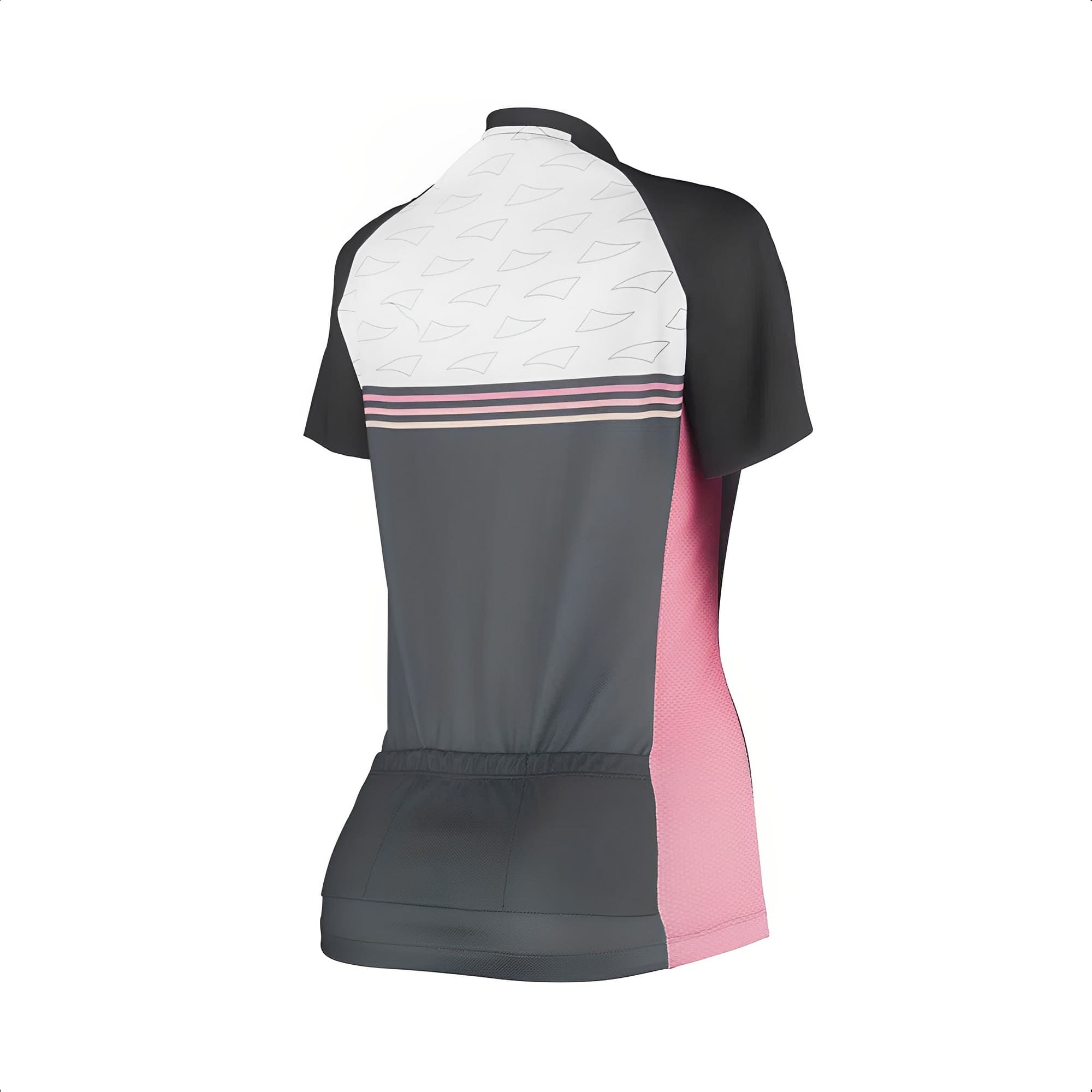 Camisa De Ciclismo Race Feminino Tamanho G Dryfit Evita o Mau Odor, UV50+ Preto/Rosa Atrio - VB039