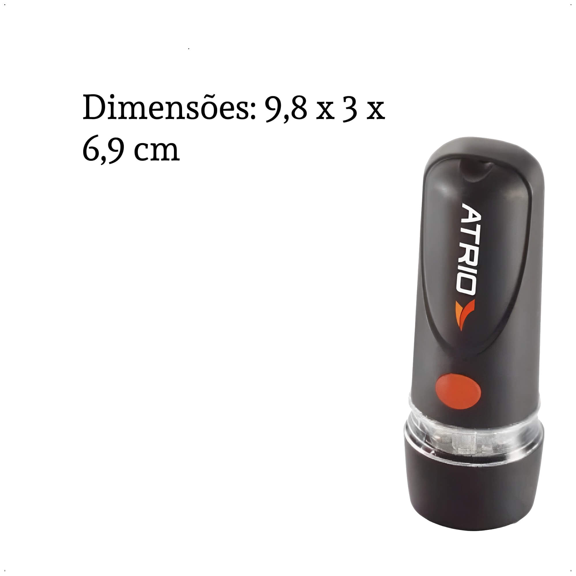 Kit Farol + Lanterna para Biclicleta Resistente à Àgua Ilumina15 Metros Atrio - BI006