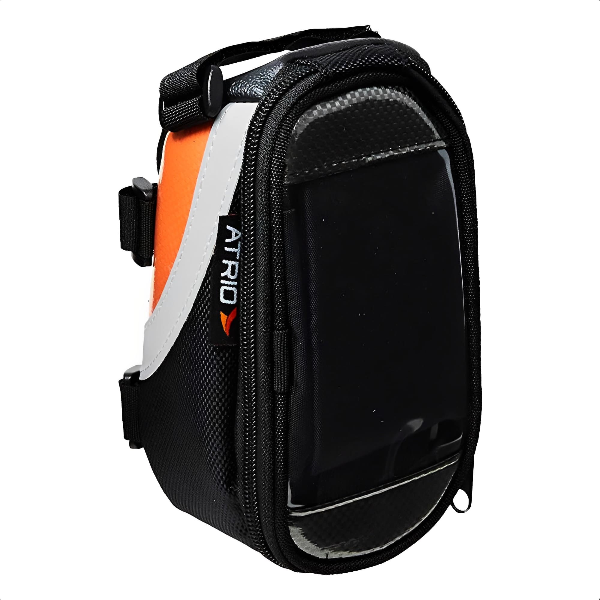 Bolsa Com Porta Cel Para Bicicleta Capacidade De 0,6L Impermeável Com Touch Esporte Atrio - BI022