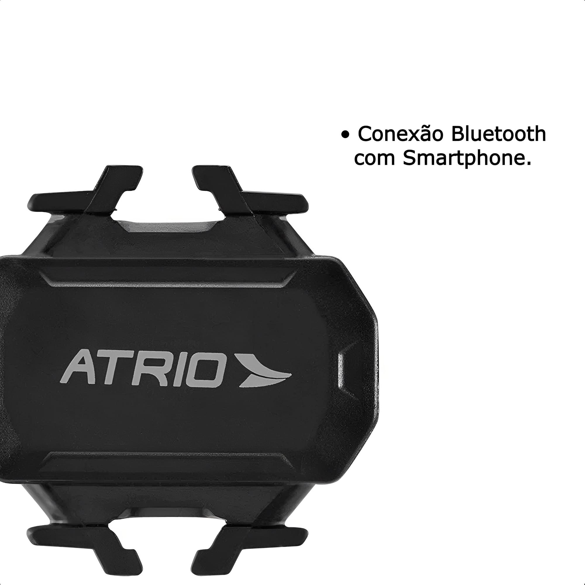 Sensor de Cadência c/ GPS Bluetooth 4.0 e ANT+ Resistente à Água Atrio Multilaser - BI156