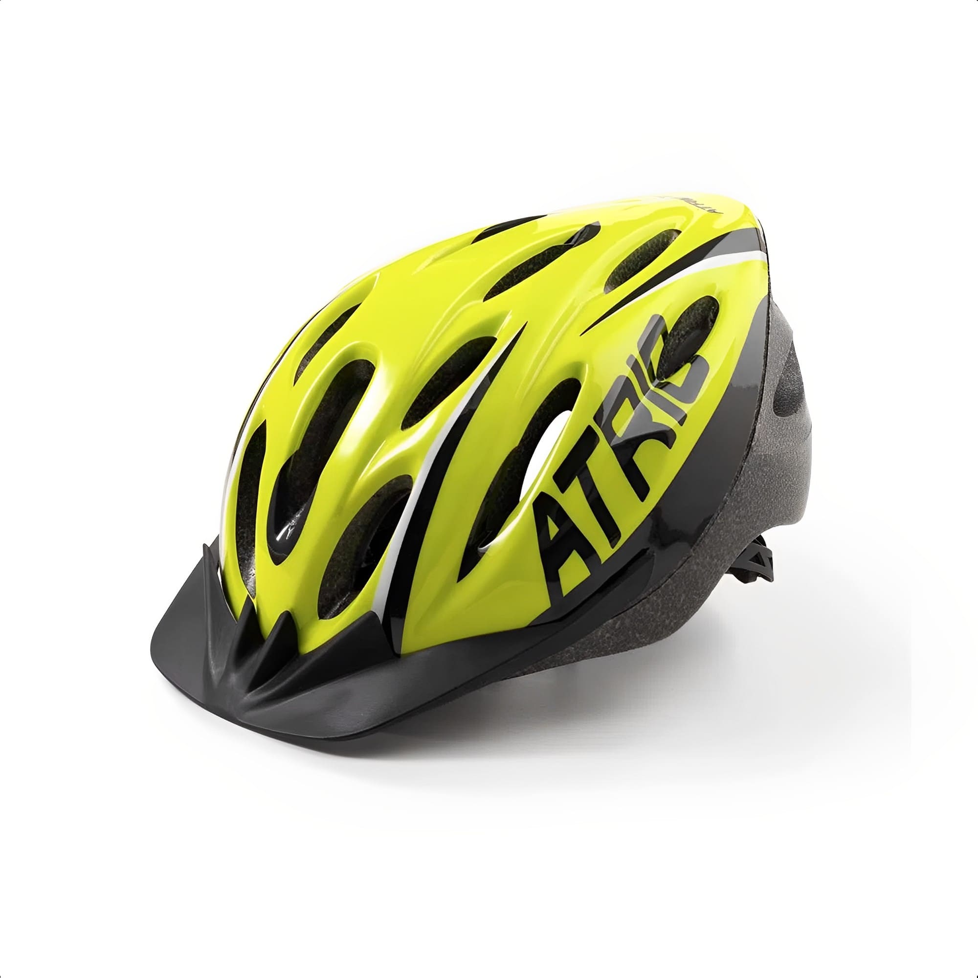 Capacete para Ciclismo MTB 20 Com LED Traseiro 19 Ventilação Neon/Preto M Atrio Multrilaser-BI168