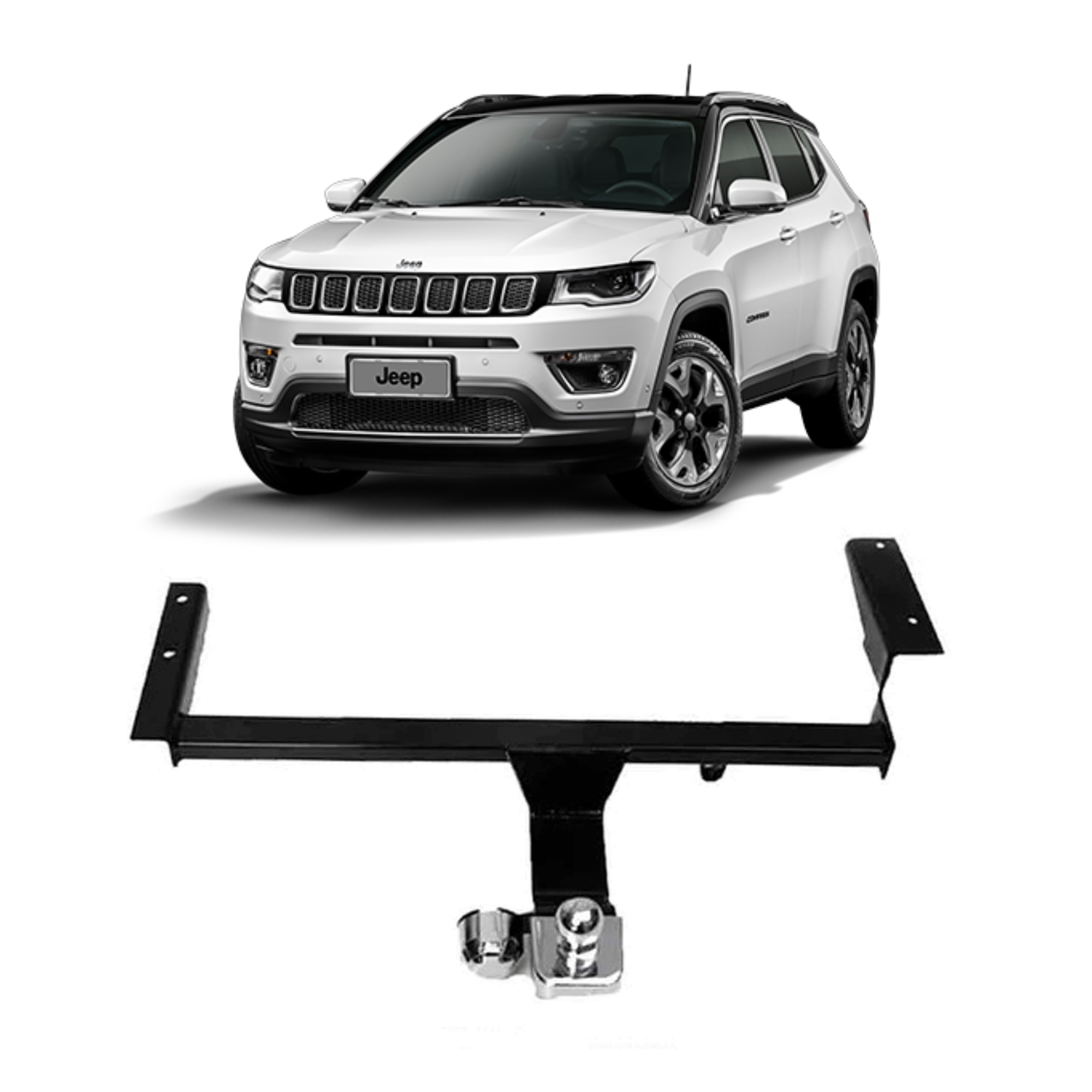 Engate Fixo Compass Diesel com tanque Arla 2022 em diante Braconi - BRC-IM-240
