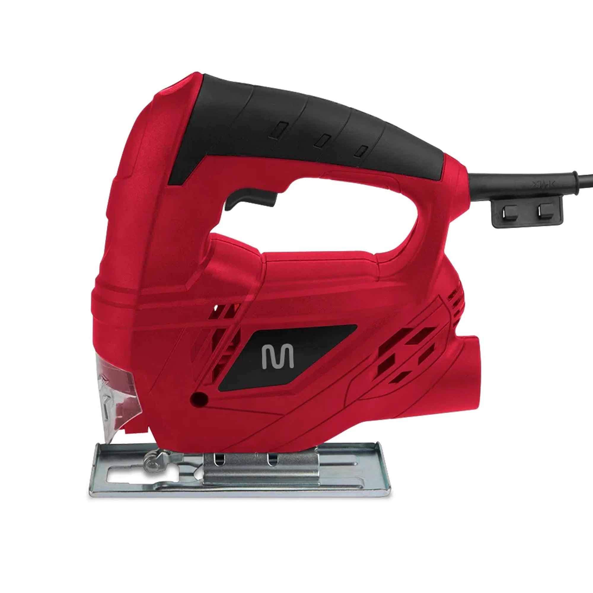 Serra Tico Tico com Lâmina para Madeira e Base Ajustável 500W 220 Vermelha Multilaser- HO047