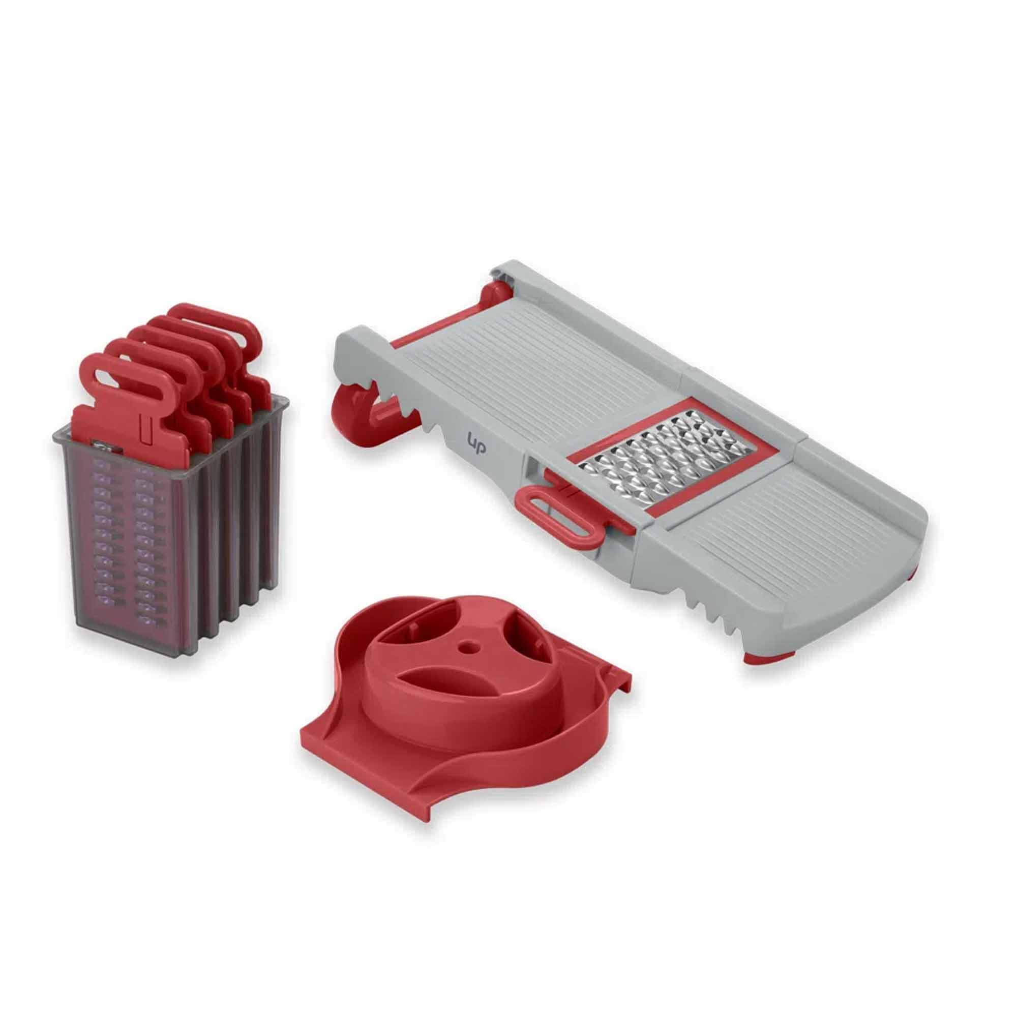 Ralador/Fatiador de Alimentos Dobrável Portátil Modular 6 em 1 - Multilaser Up Home UD265
