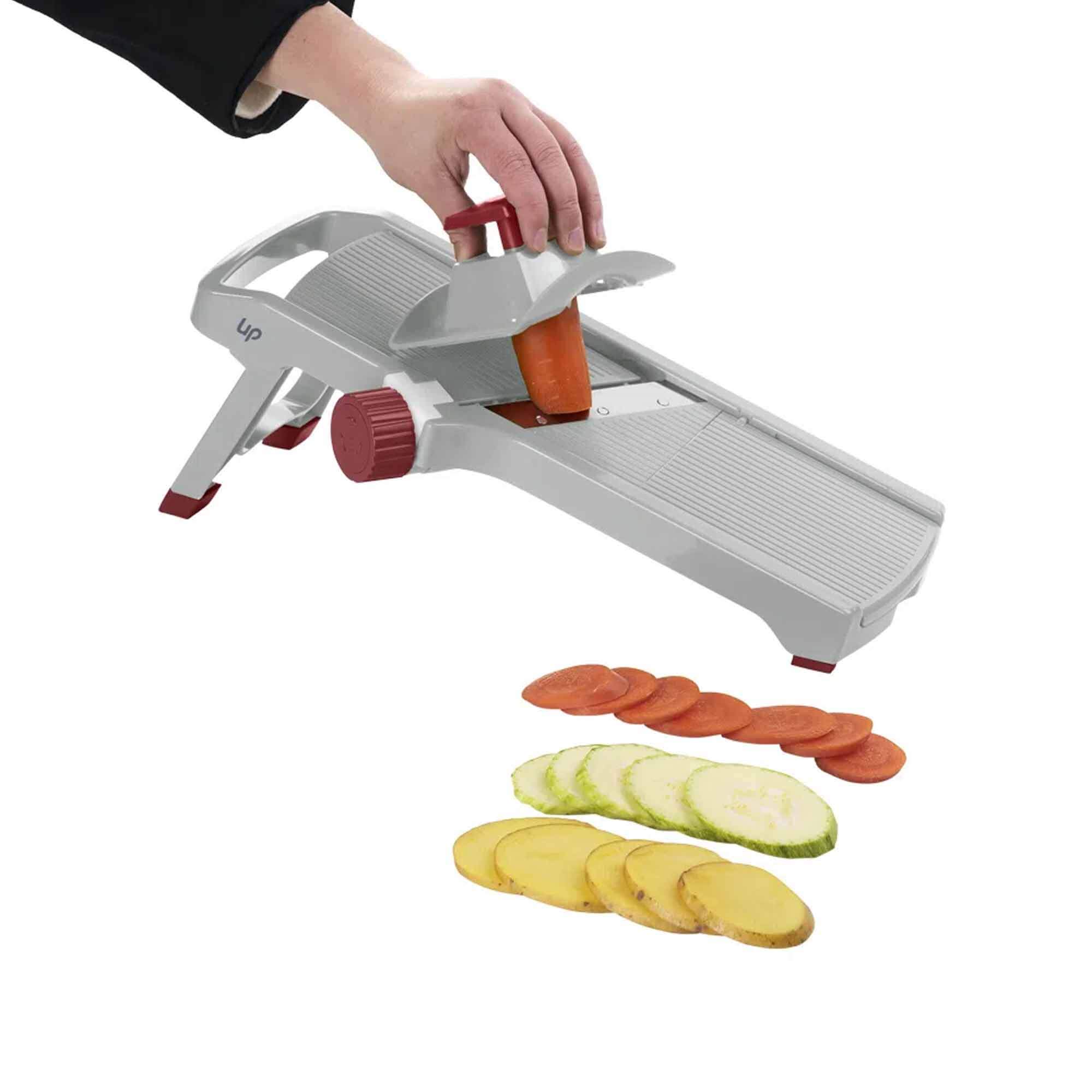 Ralador/Fatiador de Alimentos Com Apoio Portátil Seguro e Prático Modular 4 em 1 - Multilaser Up Home - UD266