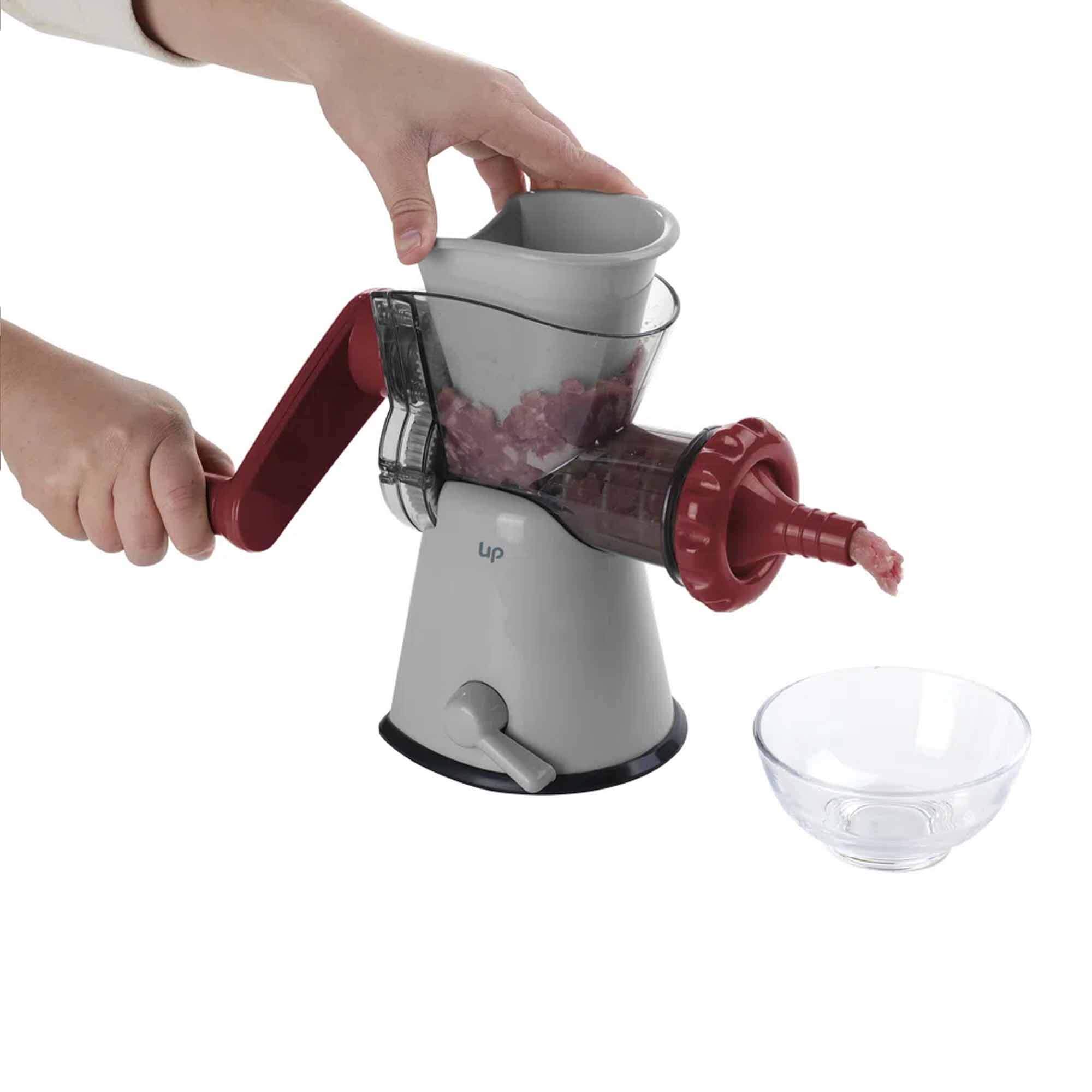 Moedor de Carne, Alimentos e Temperos Manual Compacto Leve Prático e Seguro Up Home - Multilaser UD267