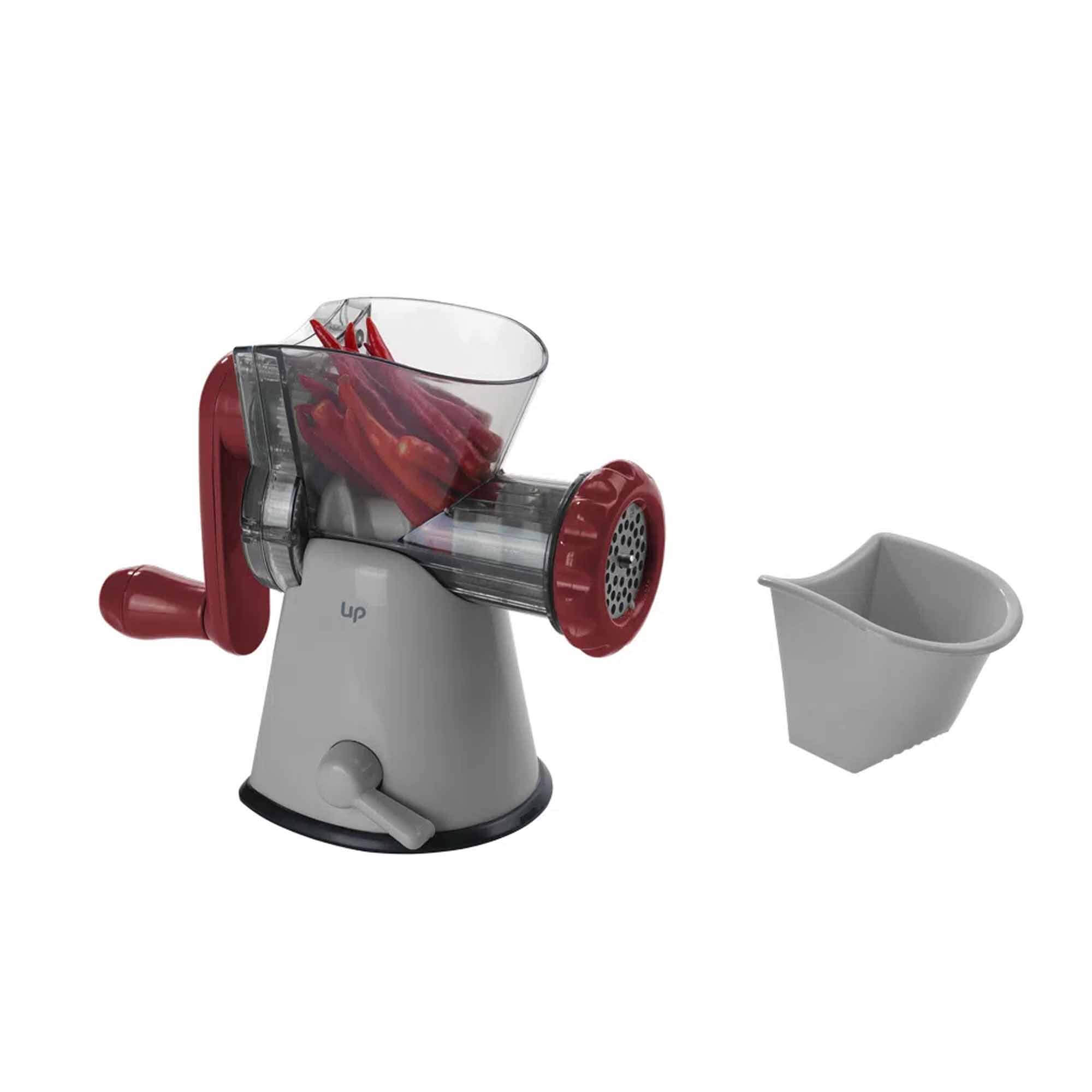 Moedor de Carne, Alimentos e Temperos Manual Compacto Leve Prático e Seguro Up Home - Multilaser UD267