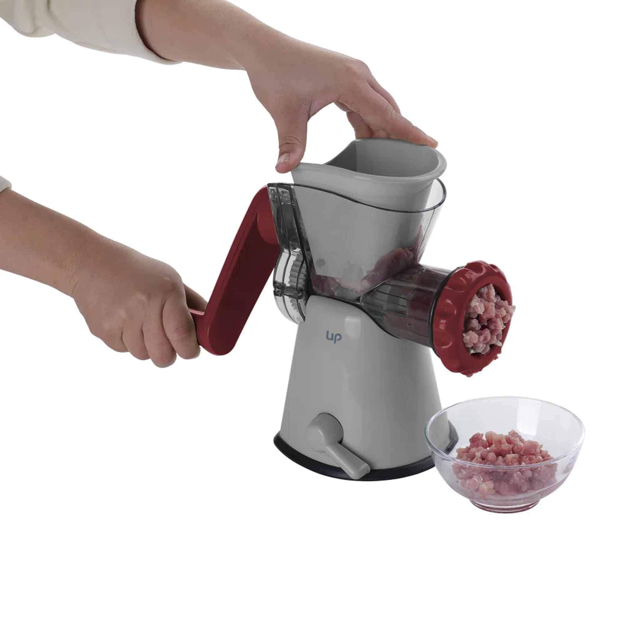 Moedor de Carne, Alimentos e Temperos Manual Compacto Leve Prático e Seguro Up Home - Multilaser UD267
