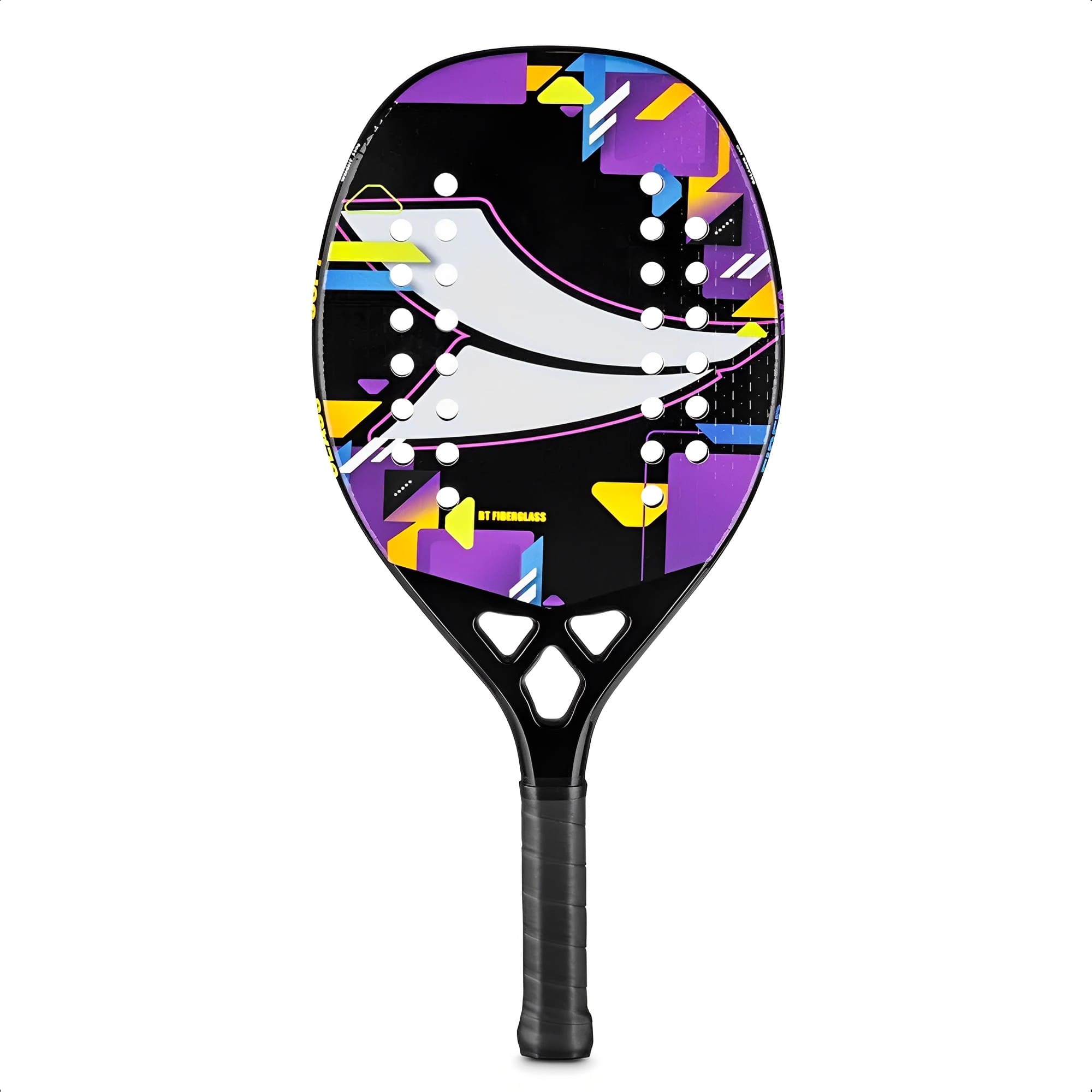 Raquete Beach Tennis Fiberglass 28 Furos Empunhadura Emborrachada Atrio - ES416
