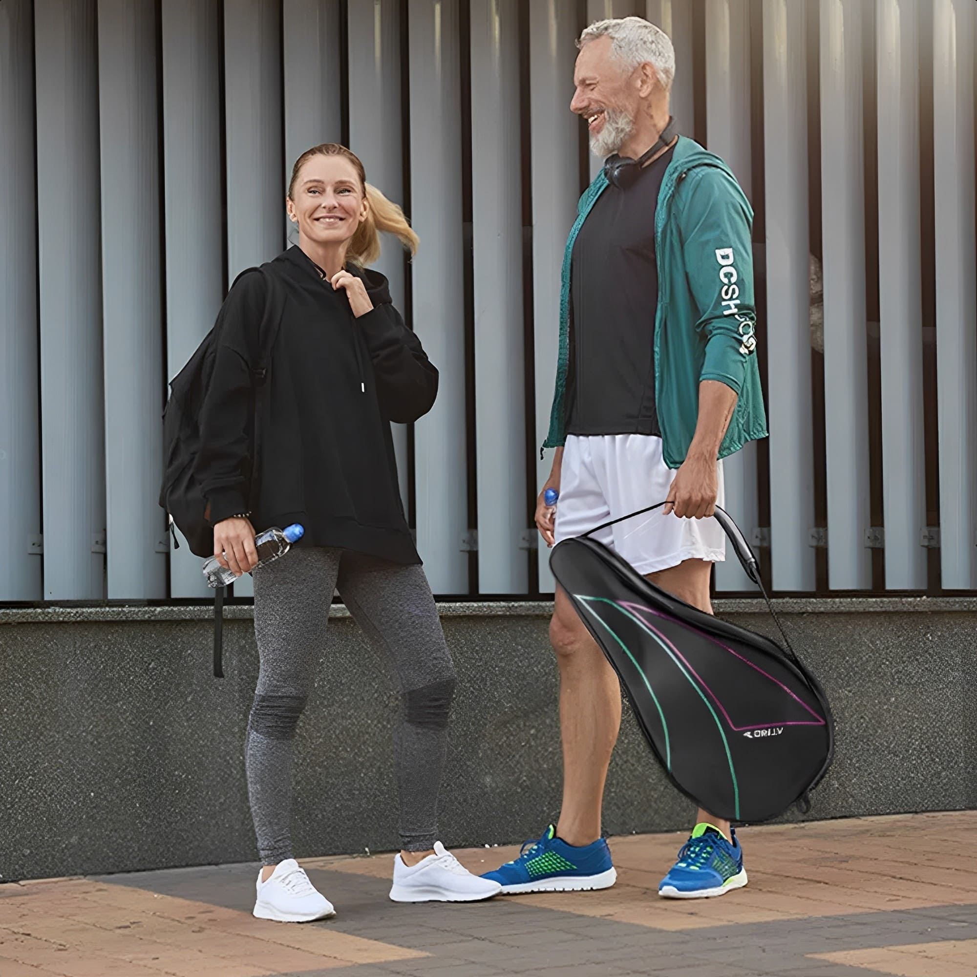 Raqueteira Unique Plus Beach Tennis Para Até 2 Raquetes Atrio - ES433