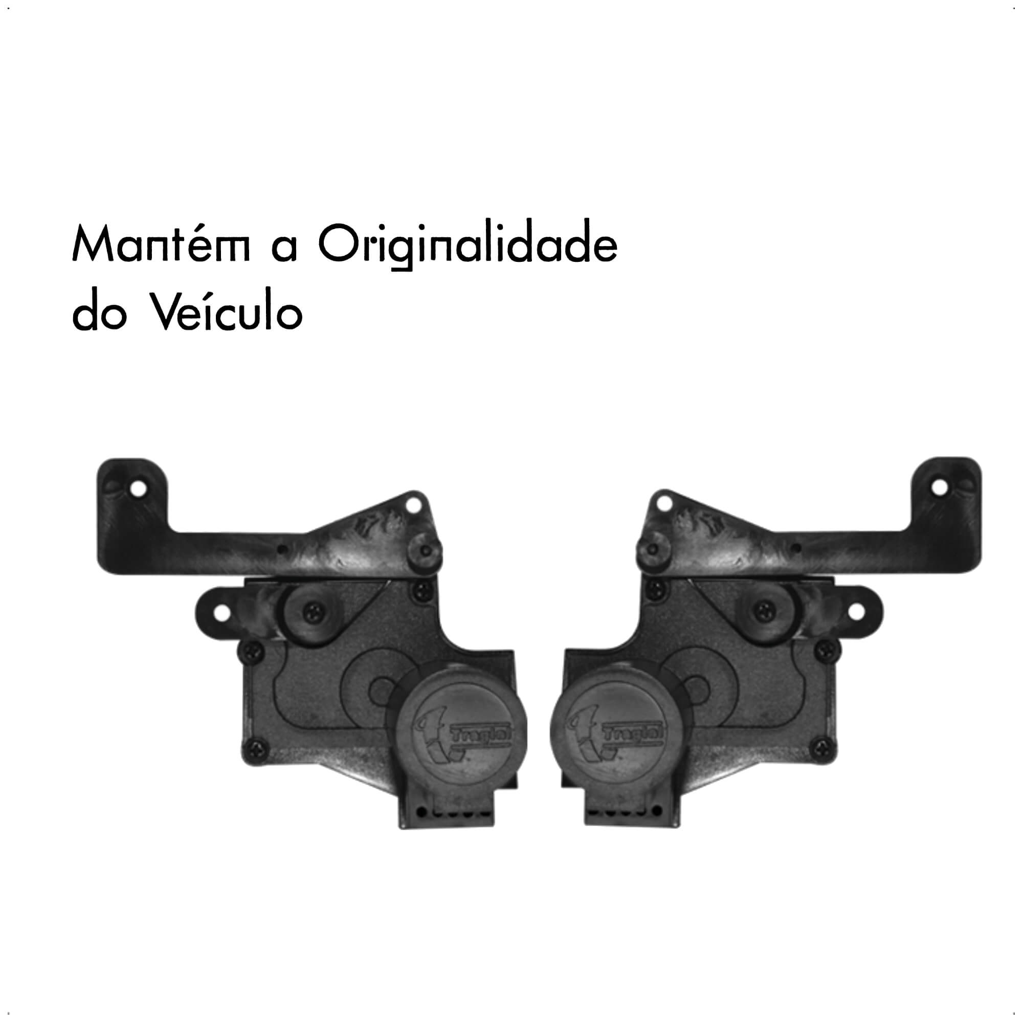 Kit de Trava Elétrica Tragial Trava/Destrava Fox/Saveiro G5-G6/Gol G6 TW2F MN TD-PAKTVWMN016